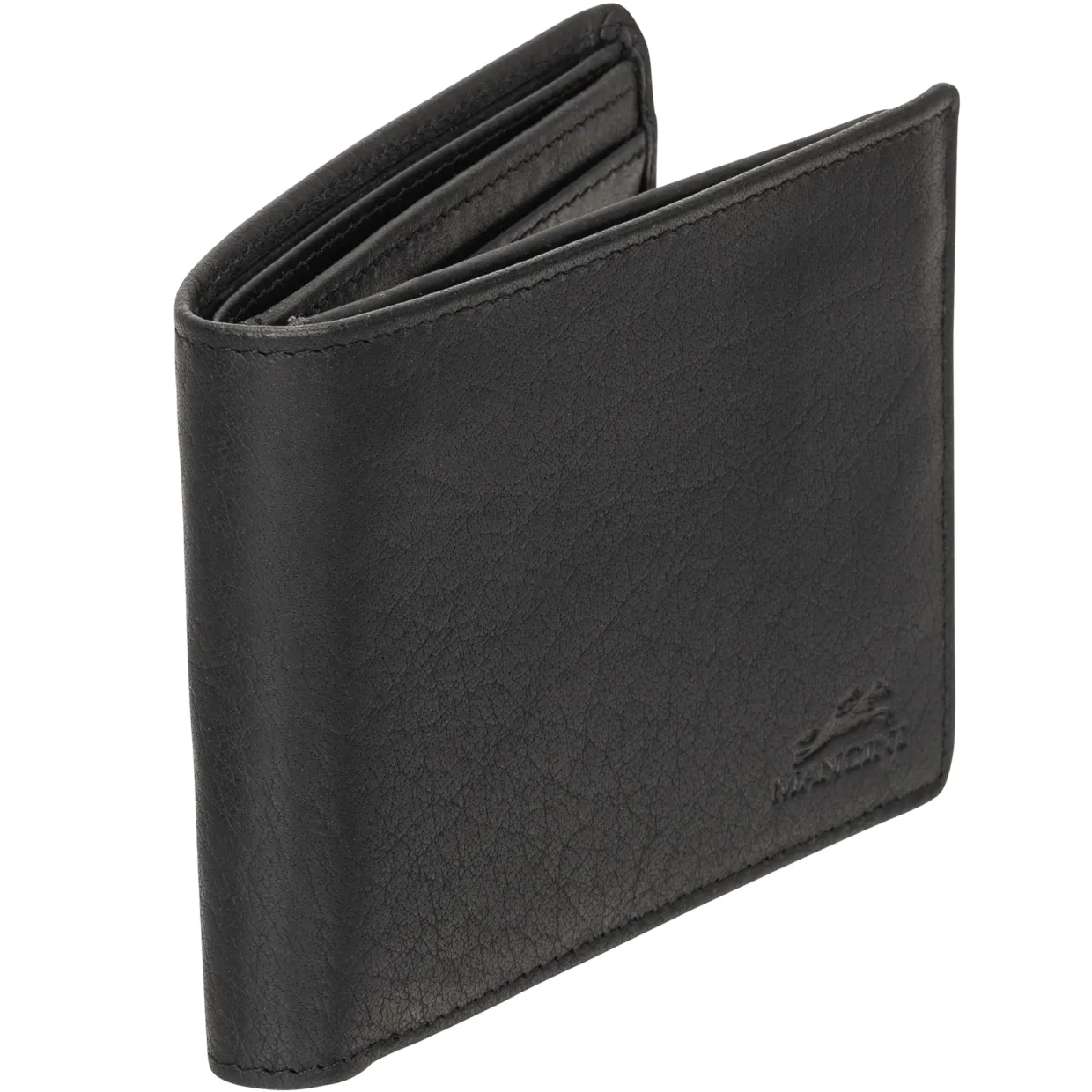 Mancini BUFFALO RFID Secure Center Wing Billfold