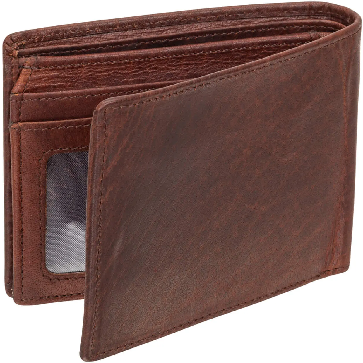 Mancini BUFFALO RFID Secure Left Wing Billfold