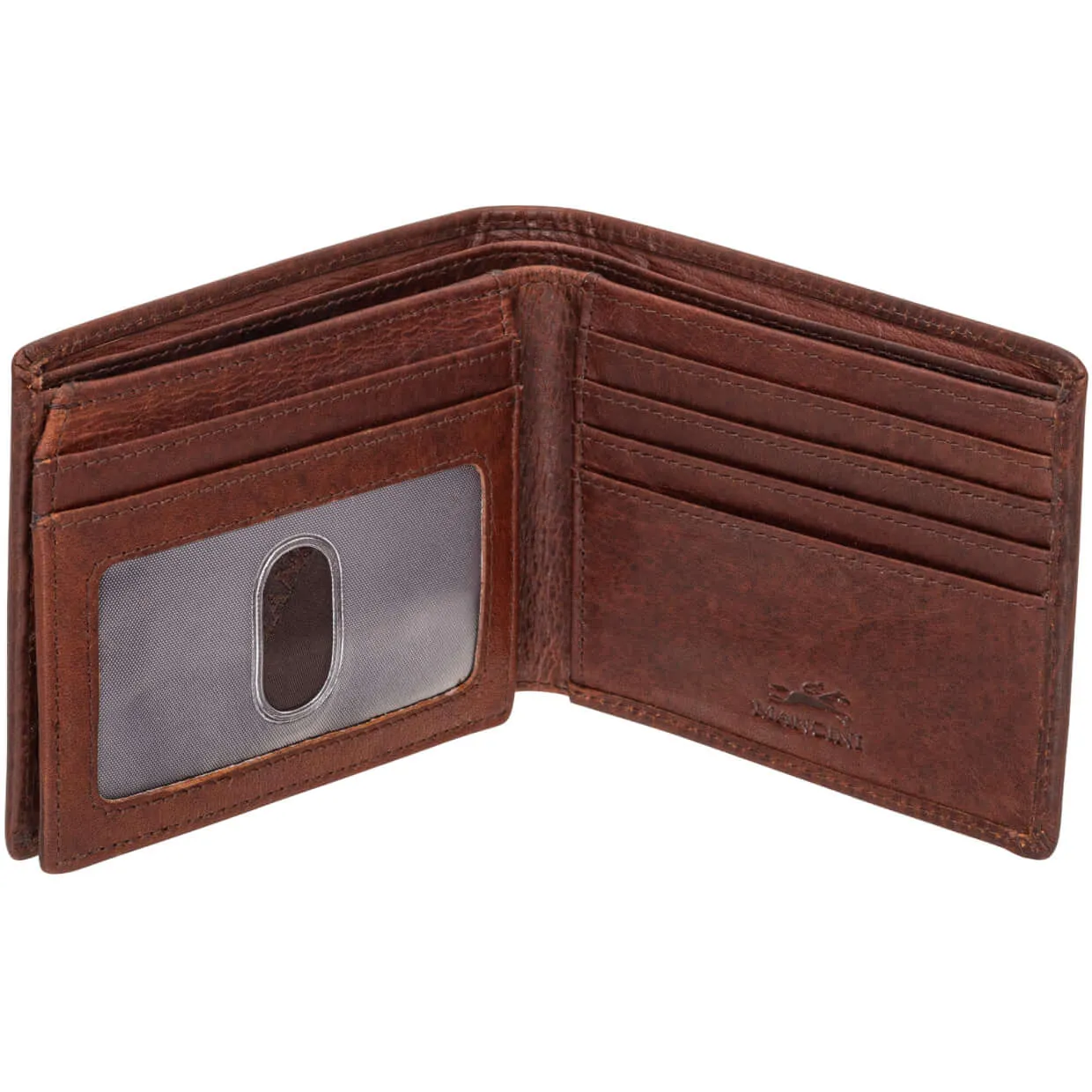 Mancini BUFFALO RFID Secure Left Wing Billfold