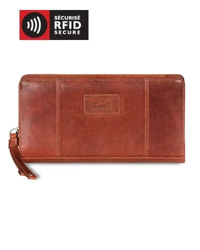 Mancini CASABLANCA Collection Ladies' “Clutch” Wallet (RFID Secure)