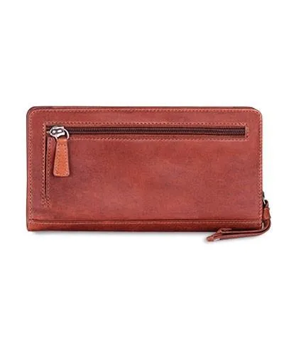Mancini CASABLANCA Collection Ladies' “Clutch” Wallet (RFID Secure)