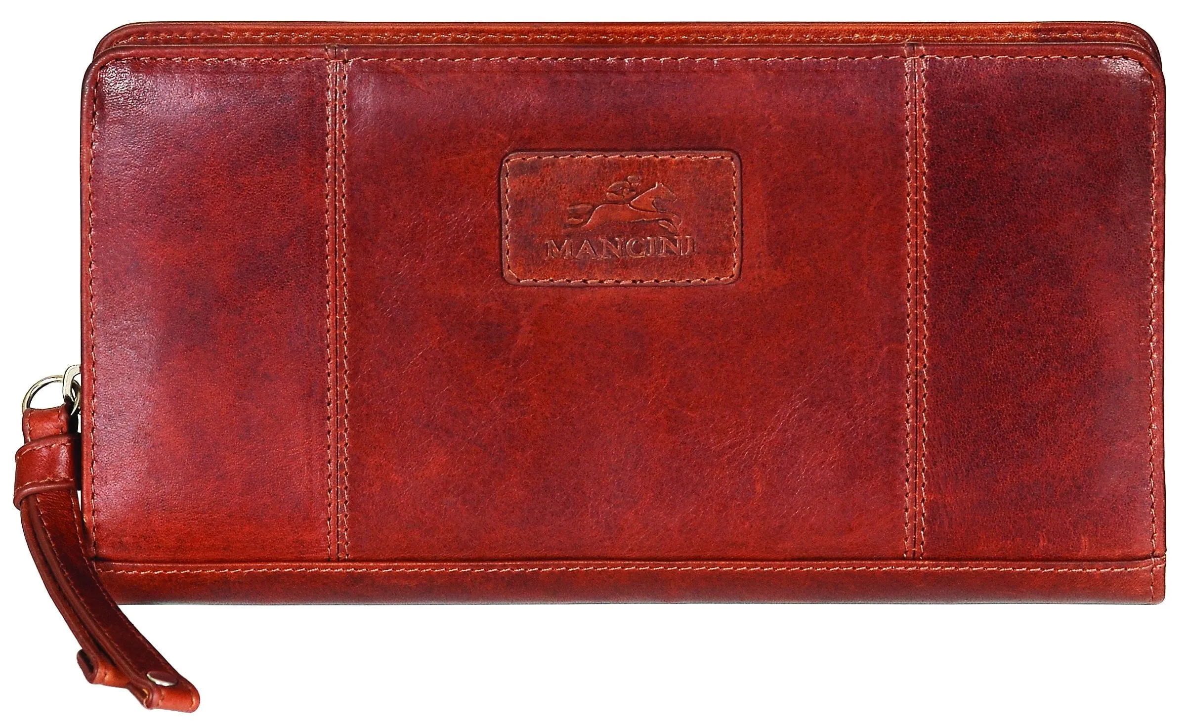 Mancini CASABLANCA Collection Ladies' “Clutch” Wallet (RFID Secure)
