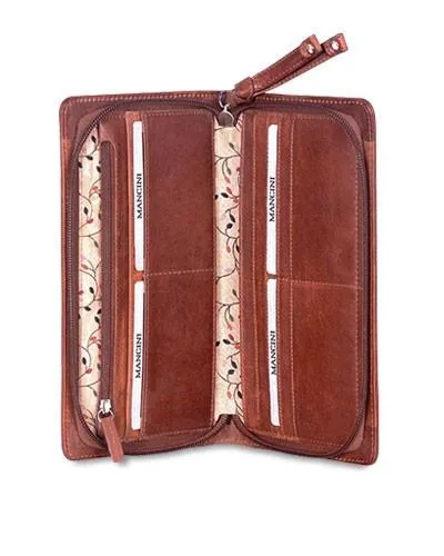 Mancini CASABLANCA Collection Ladies' “Clutch” Wallet (RFID Secure)