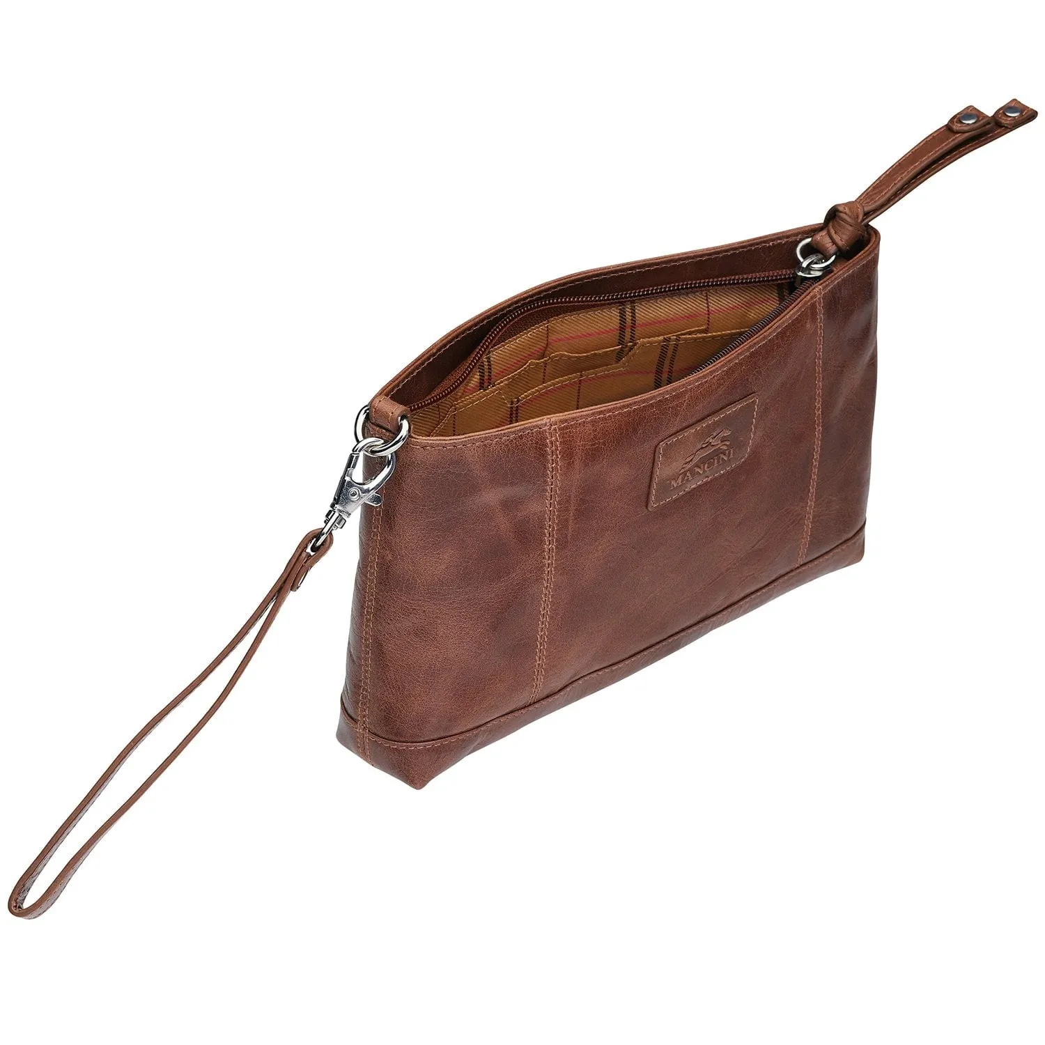 Mancini CASABLANCA Collection Ladies' “ Wristlet” (RFID Secure)