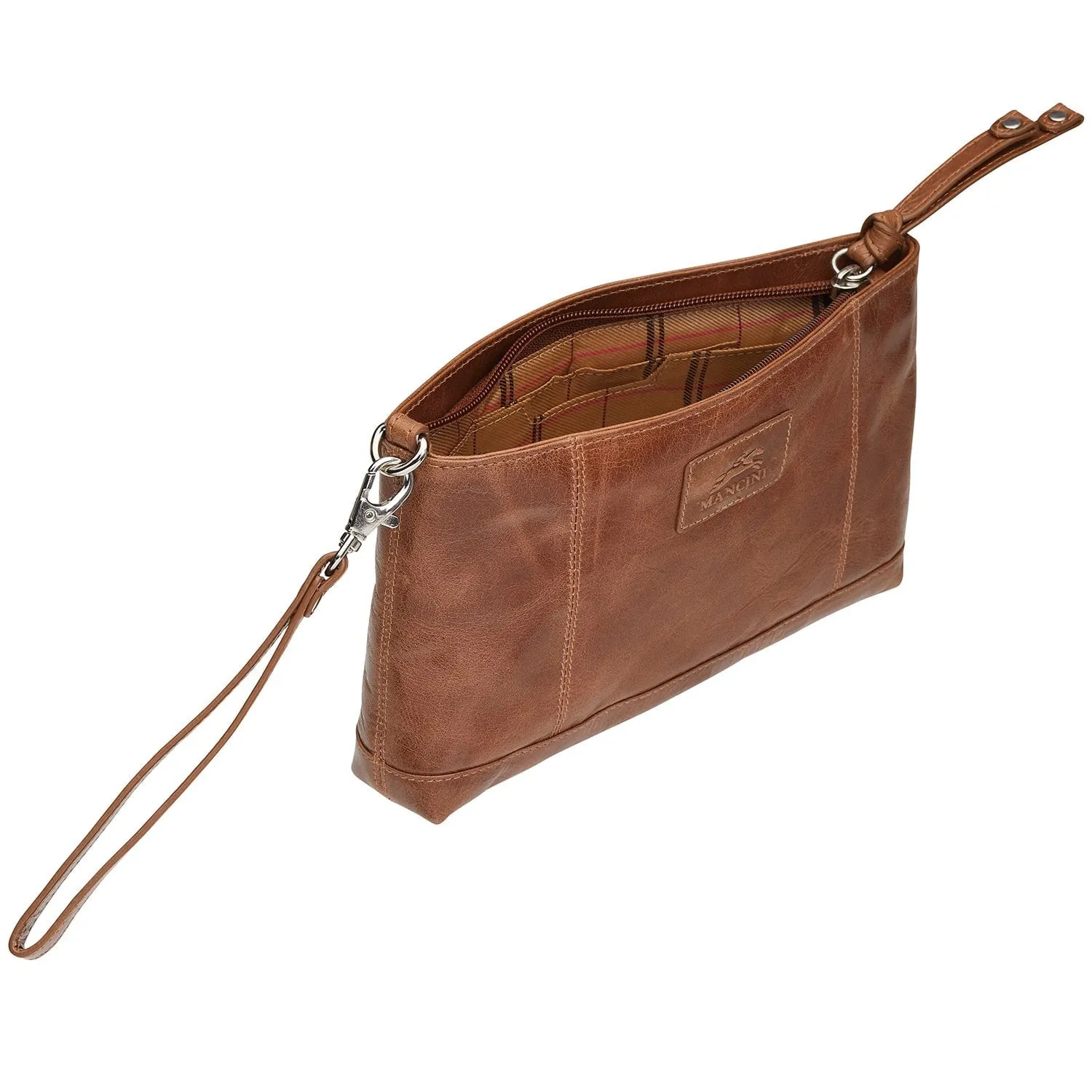 Mancini CASABLANCA Collection Ladies' “ Wristlet” (RFID Secure)