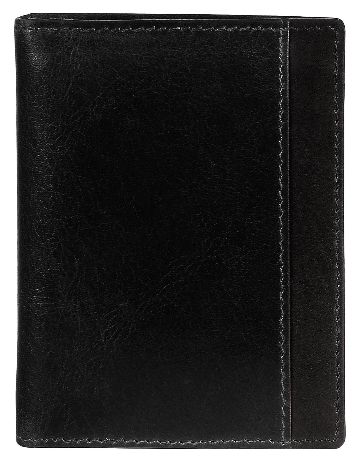 Mancini CASABLANCA Collection Men's Unique Vertical Wing Wallet (RFID Secure)