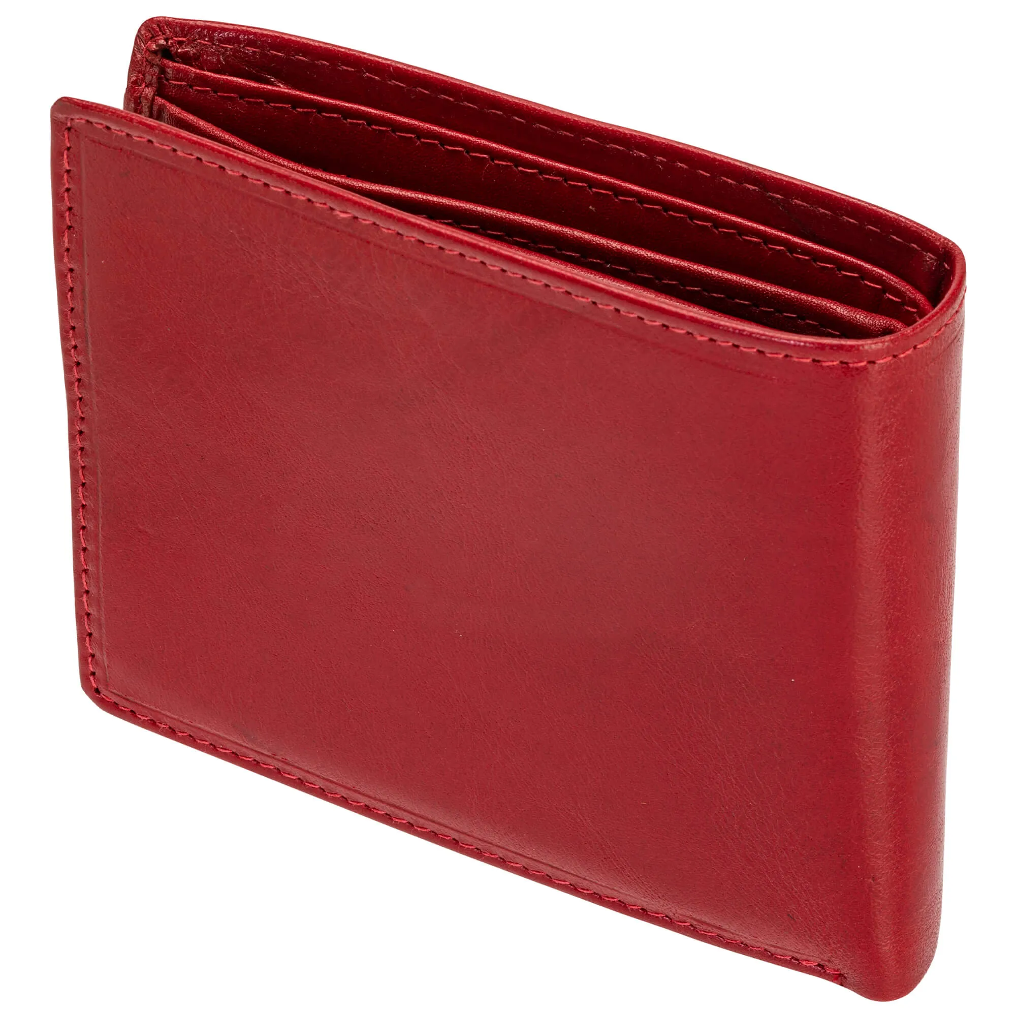 Mancini EQUESTRIAN-2 Men's RFID Secure Center Wing Wallet with Coin Pocket