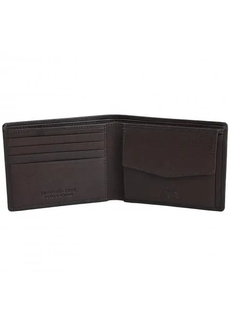 Mancini MONTERREY Men's RFID Secure Wallet With Coin Pocket