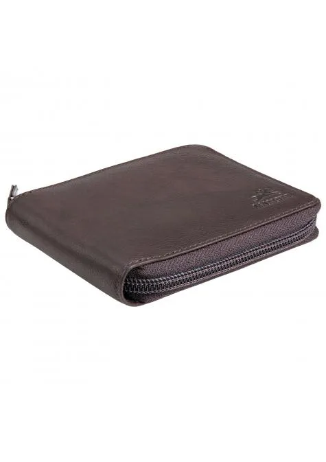 Mancini MONTERREY Men's Zippered Wallet With Removable Passcase