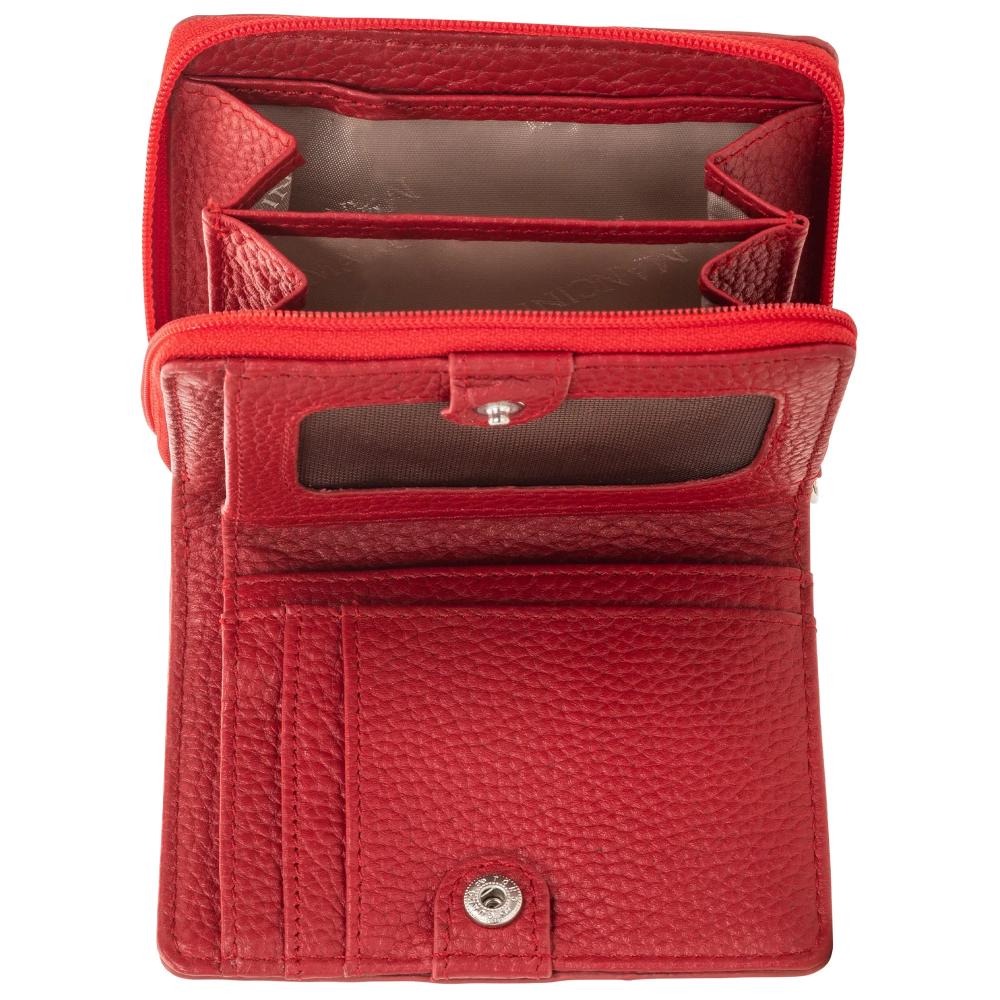 Mancini PEBBLE RFID Small Clutch Wallet