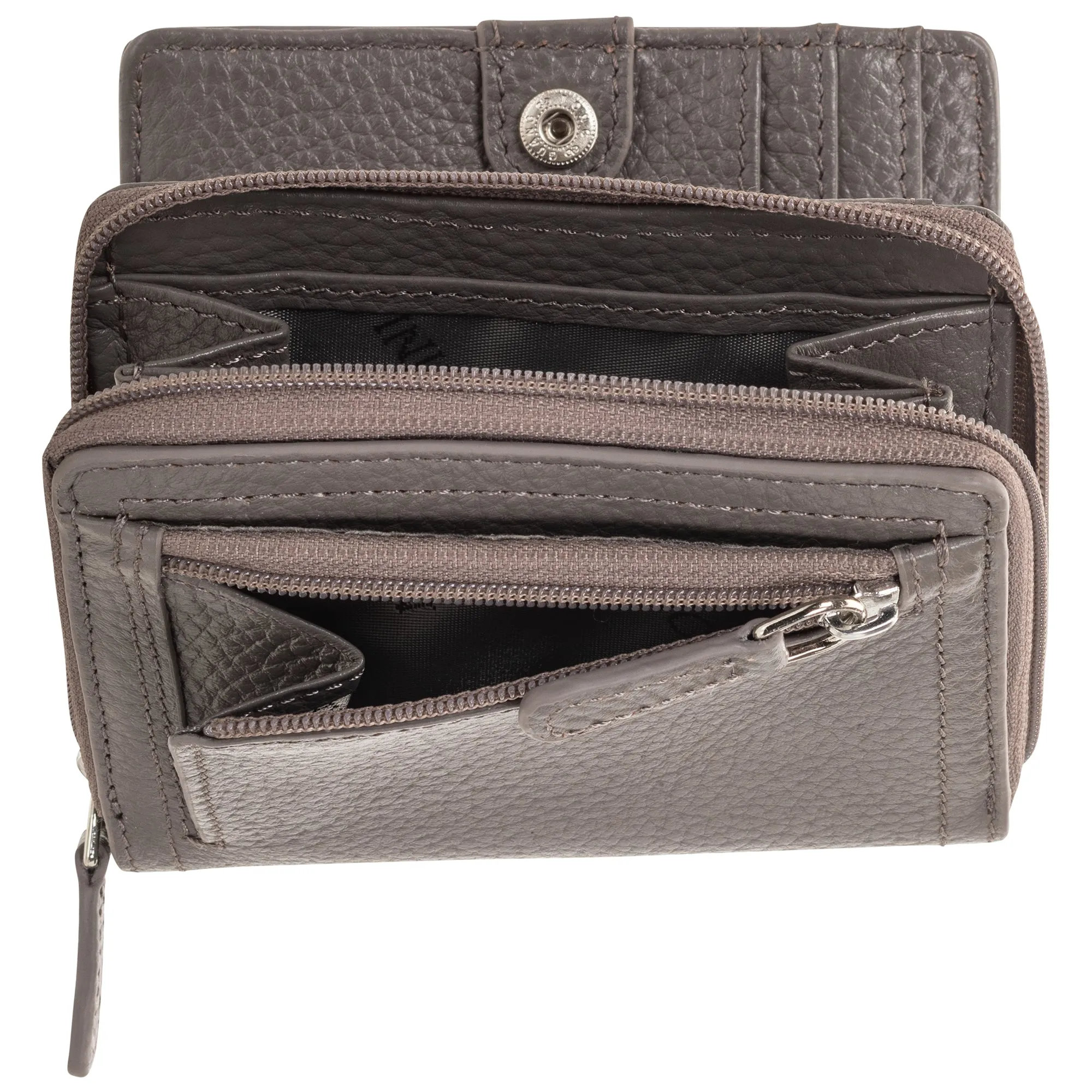 Mancini PEBBLE RFID Small Clutch Wallet