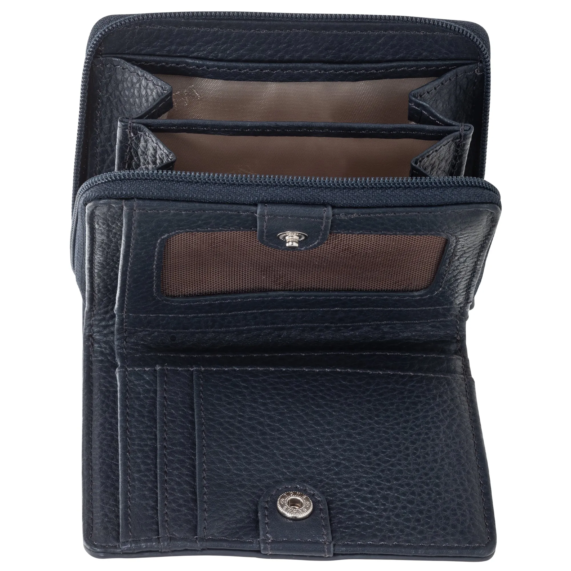 Mancini PEBBLE RFID Small Clutch Wallet