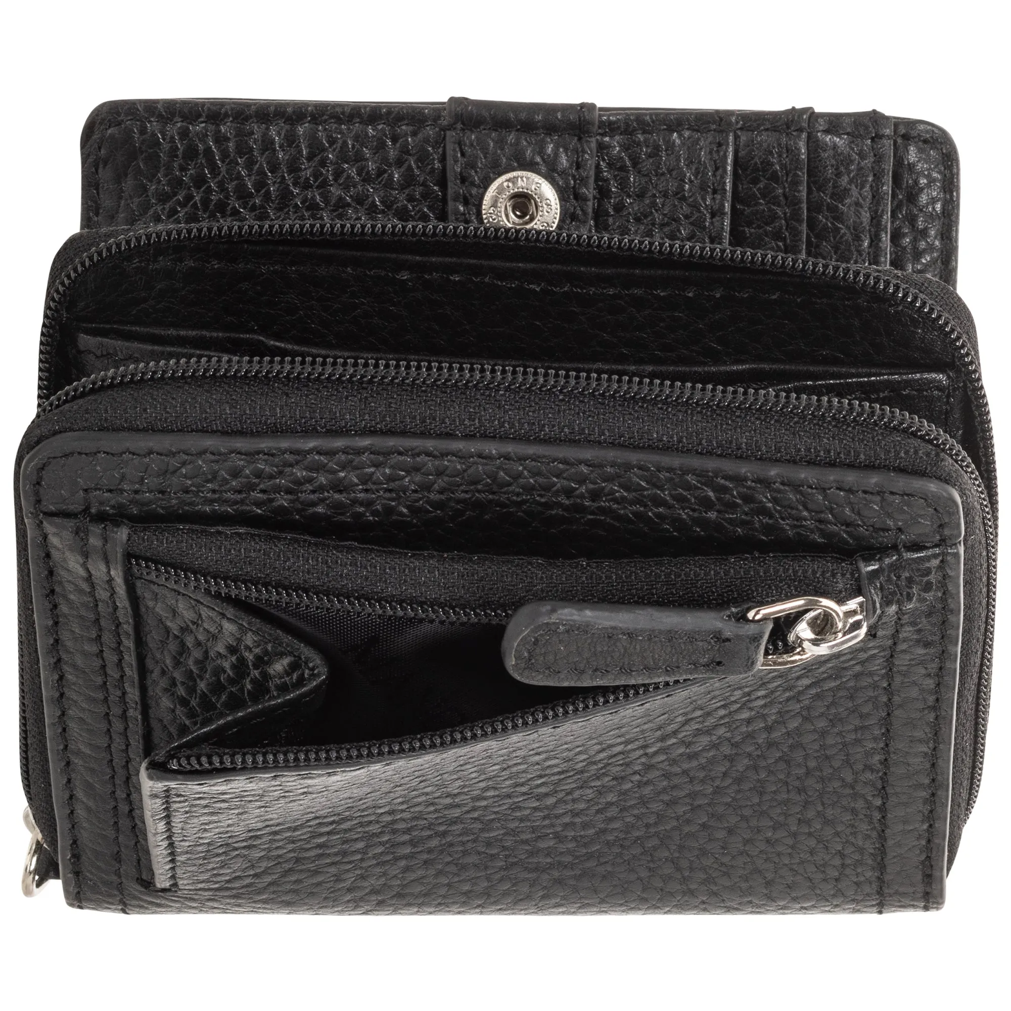 Mancini PEBBLE RFID Small Clutch Wallet