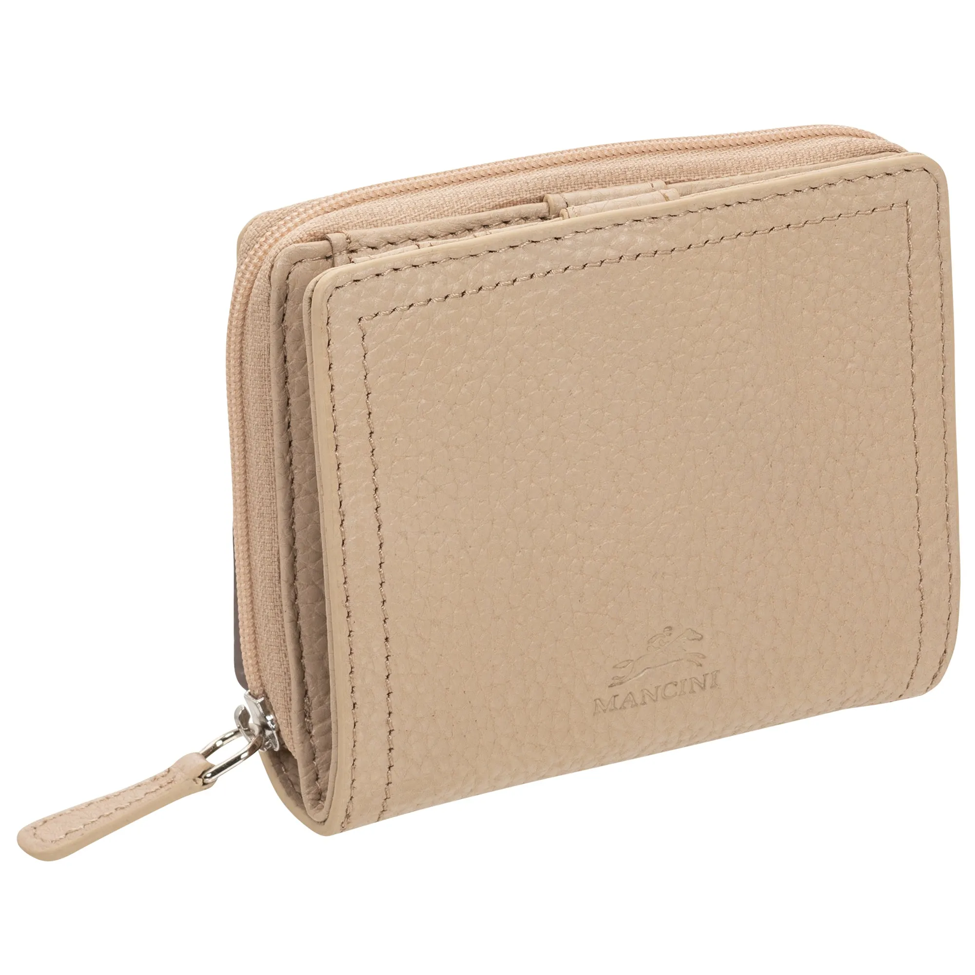 Mancini PEBBLE RFID Small Clutch Wallet