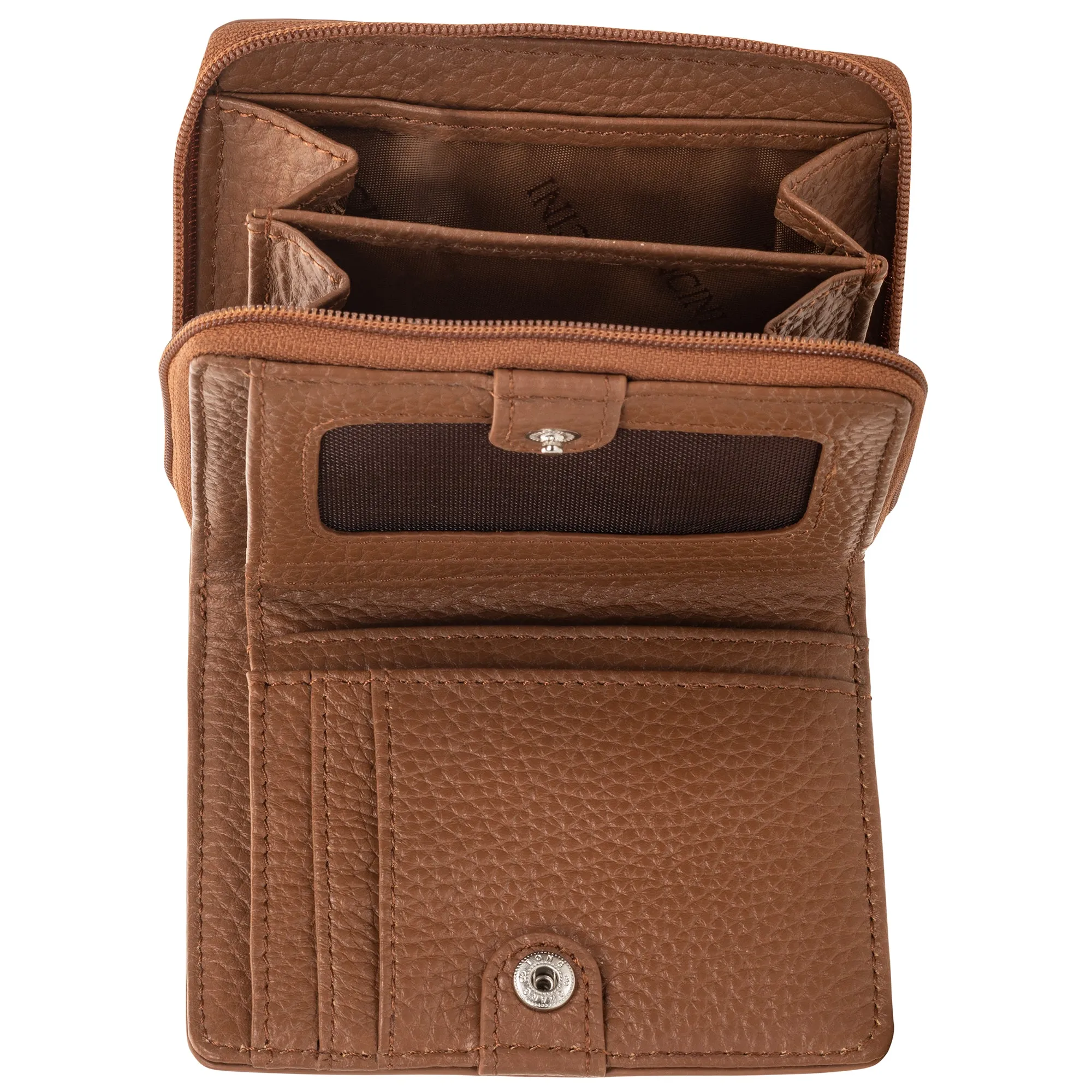 Mancini PEBBLE RFID Small Clutch Wallet