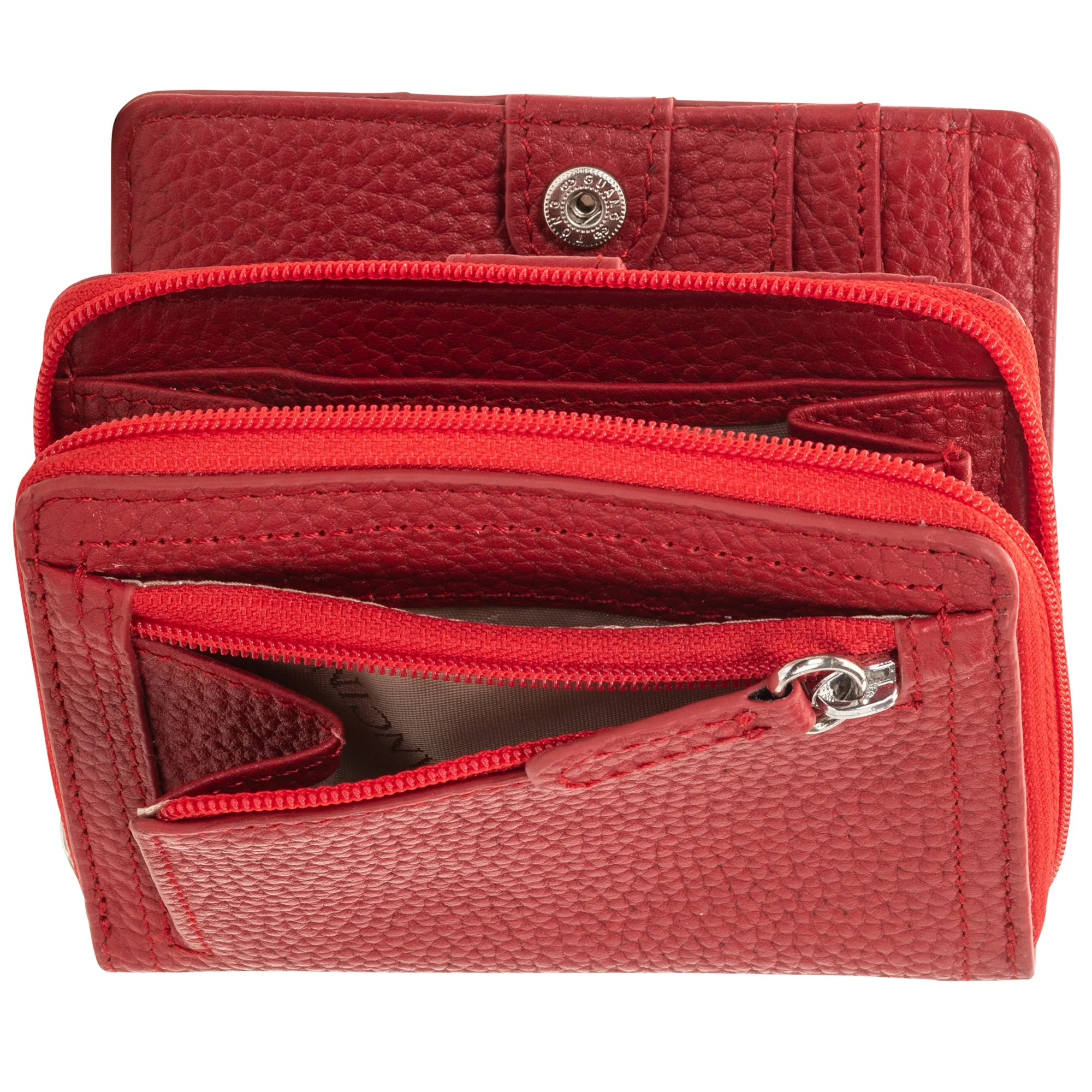 Mancini PEBBLE RFID Small Clutch Wallet