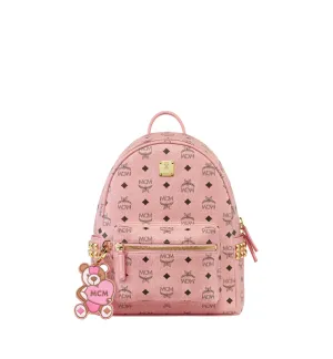 MCM Women's Stark Side Studs Backpack in Visetos