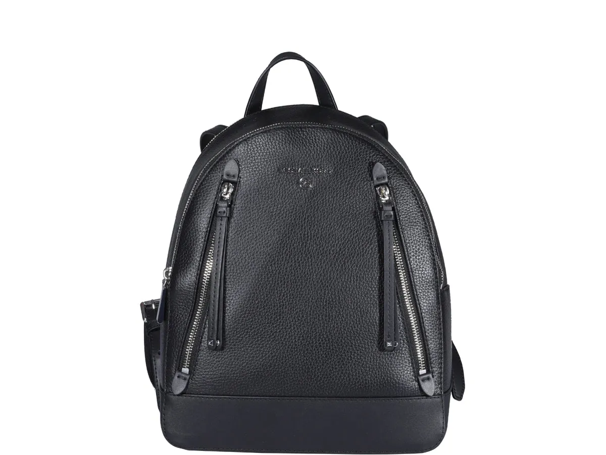 Michael Kors Logo Detailed Zip-Up Backpack