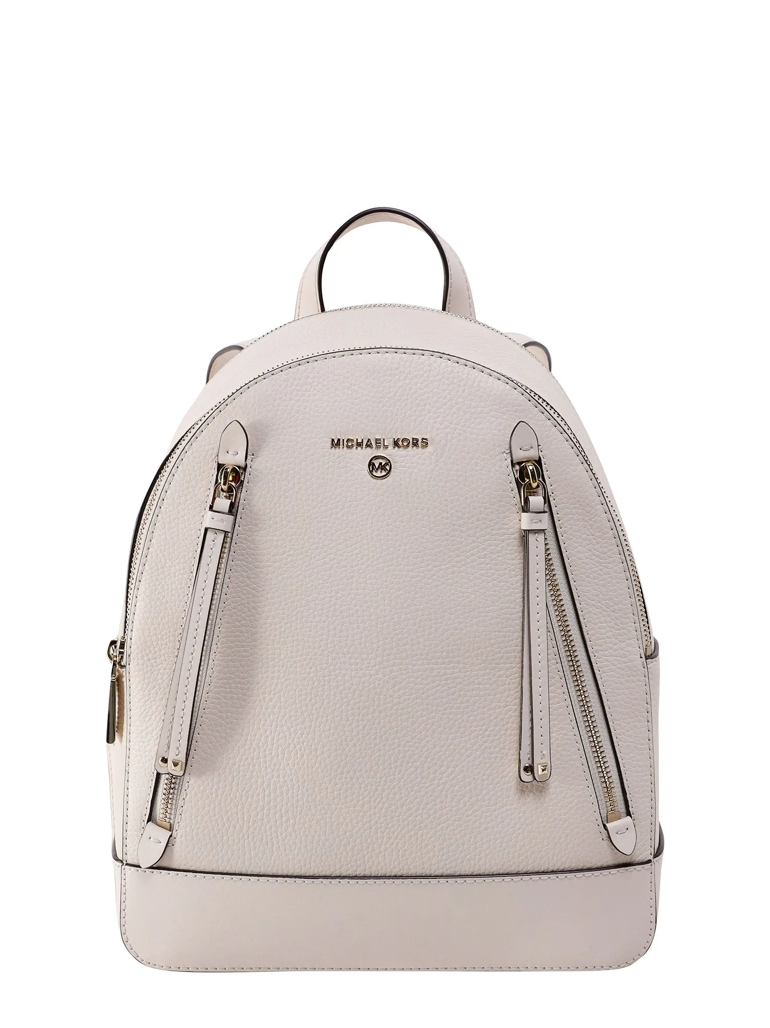 Michael Kors Logo Plaque Zipped Backpack