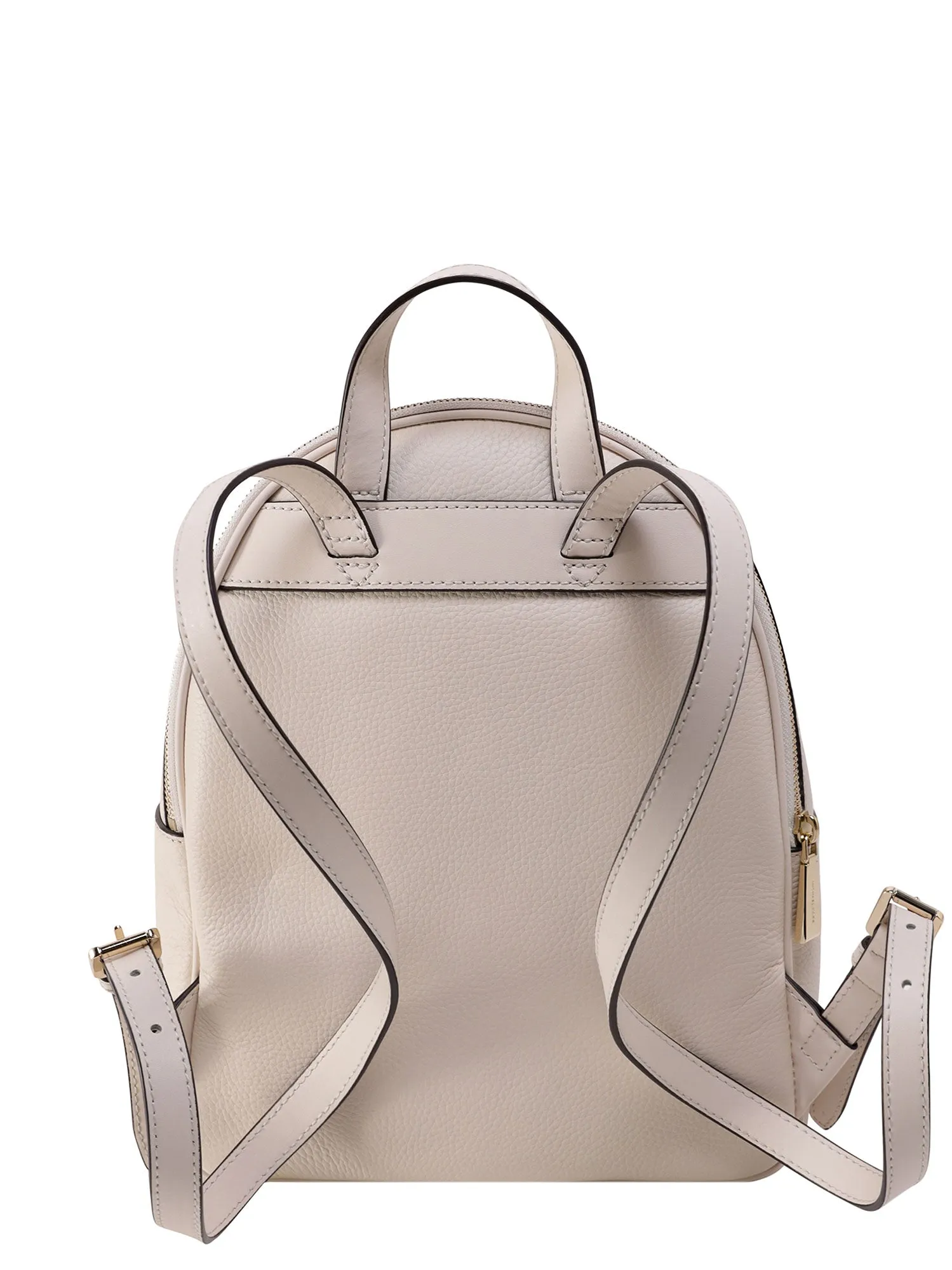 Michael Kors Logo Plaque Zipped Backpack