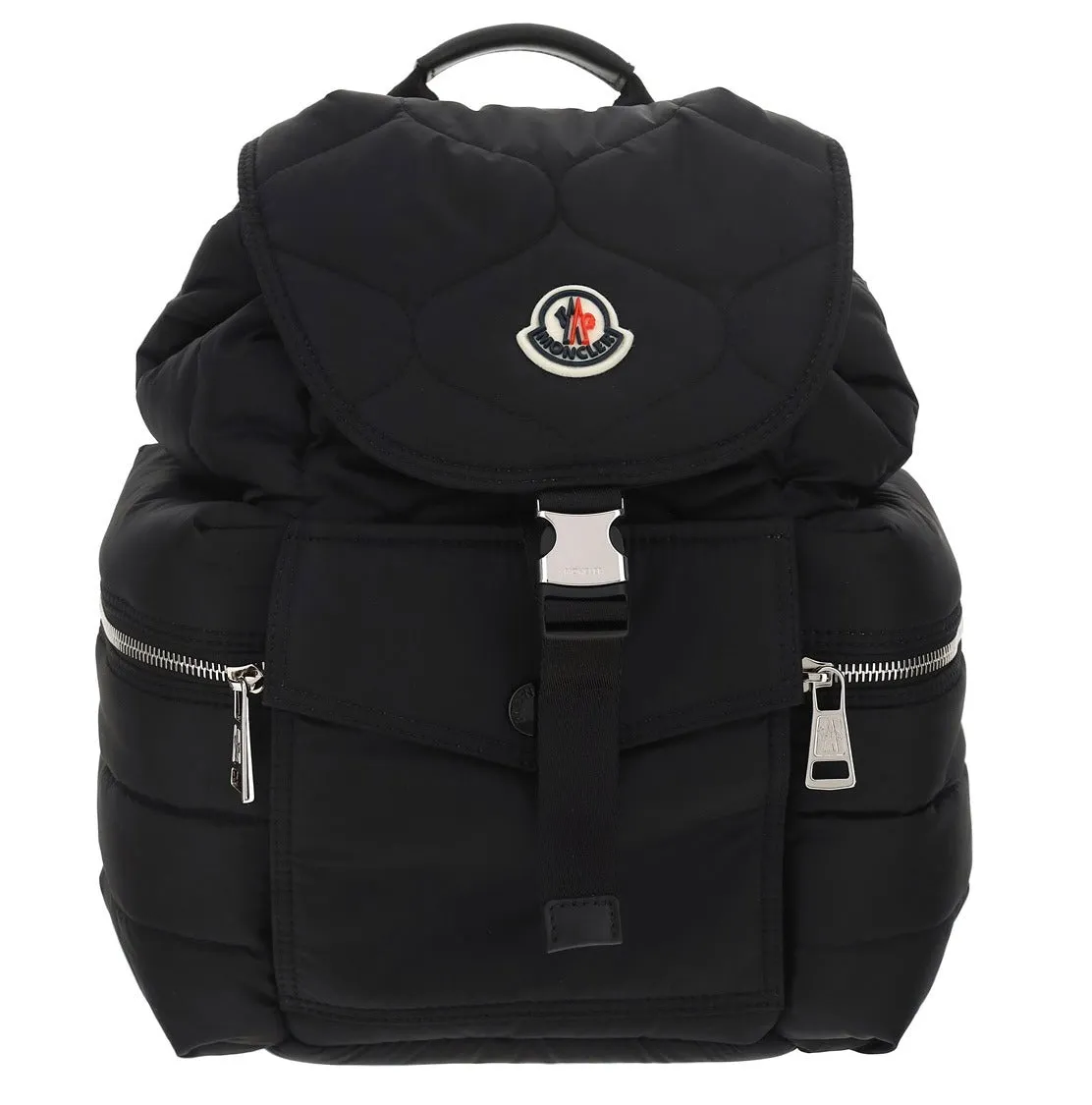 Moncler Astro Logo Patch Padded Backpack