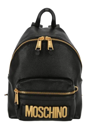 Moschino Logo Lettering Backpack