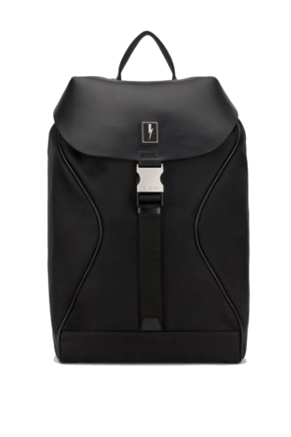 Neil Barrett Thunderbolt Badge Detail Backpack