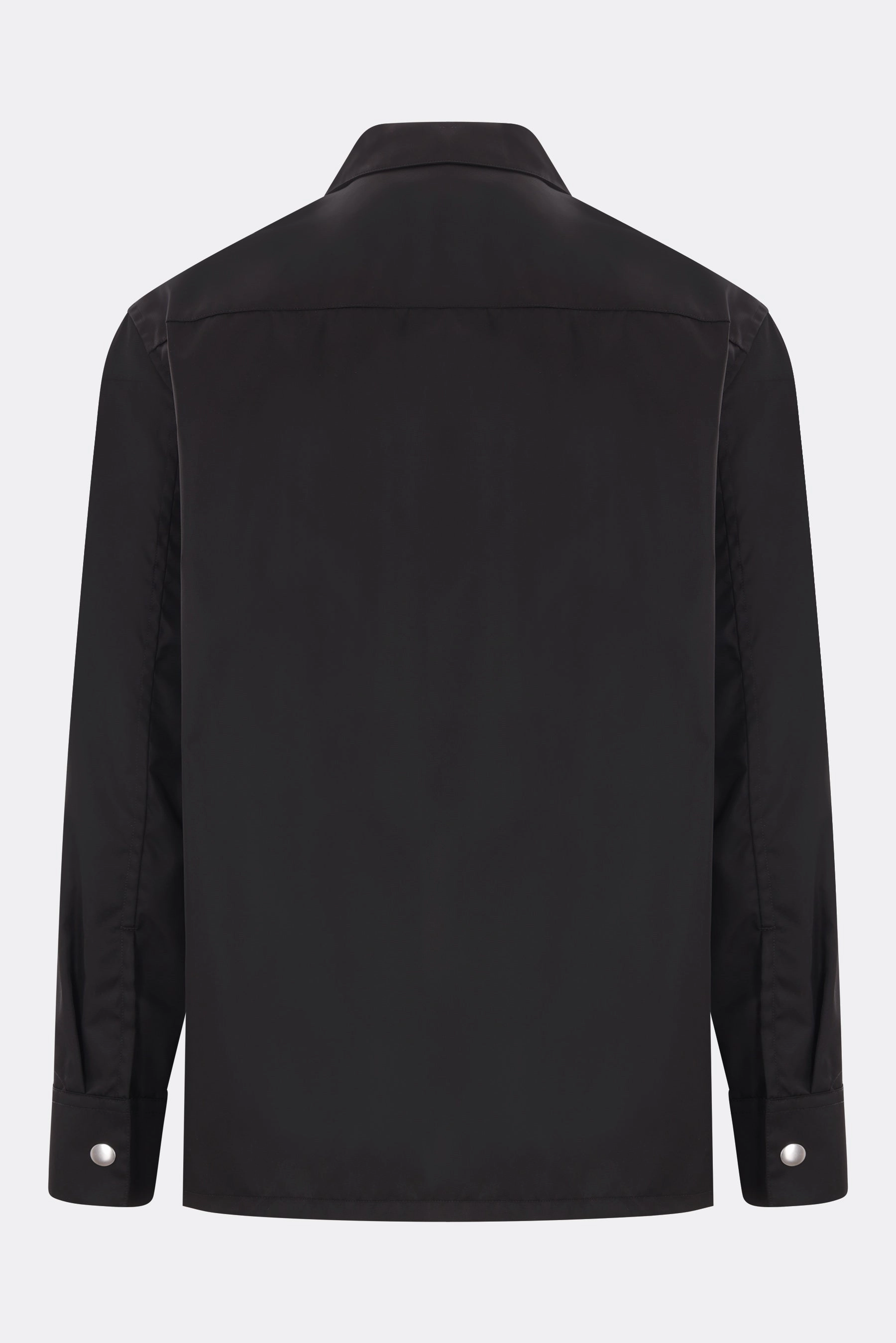 nylon twill overshirt