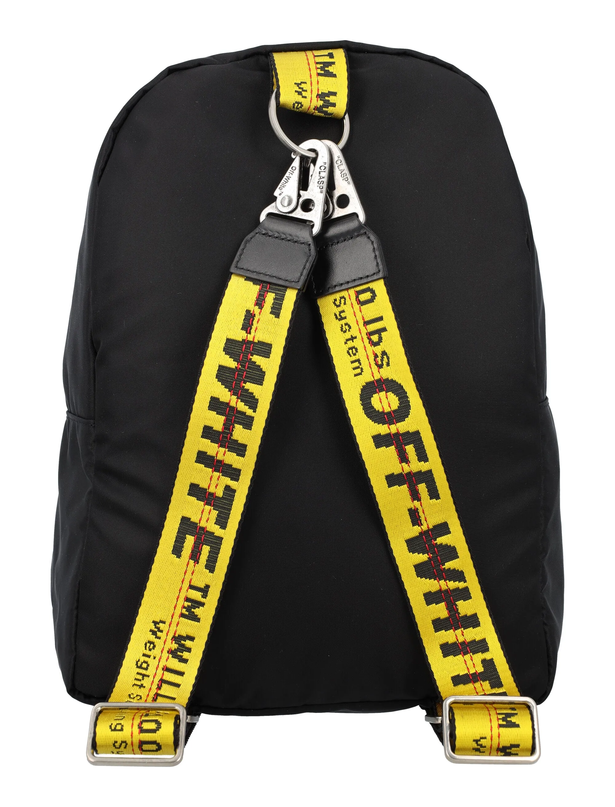 Off-White Binder Zip-Up Mini Backpack