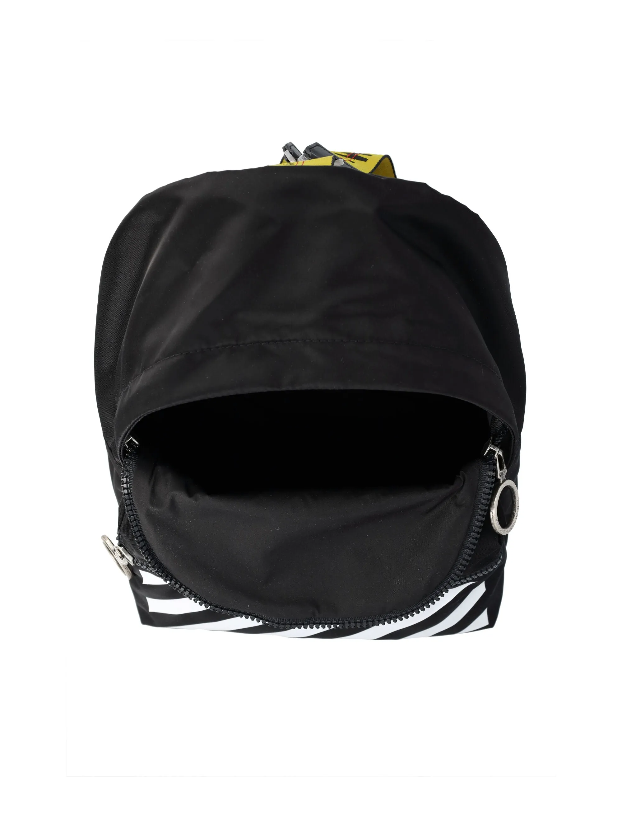 Off-White Binder Zip-Up Mini Backpack