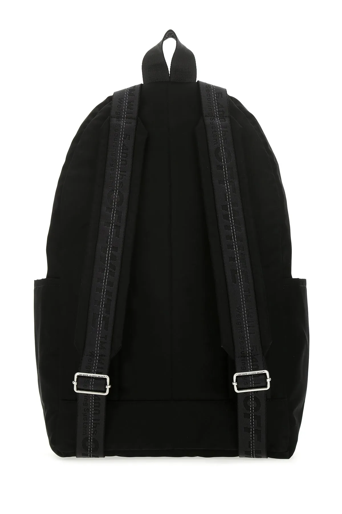 Off-White Logo Printed Zip-Up Backpack