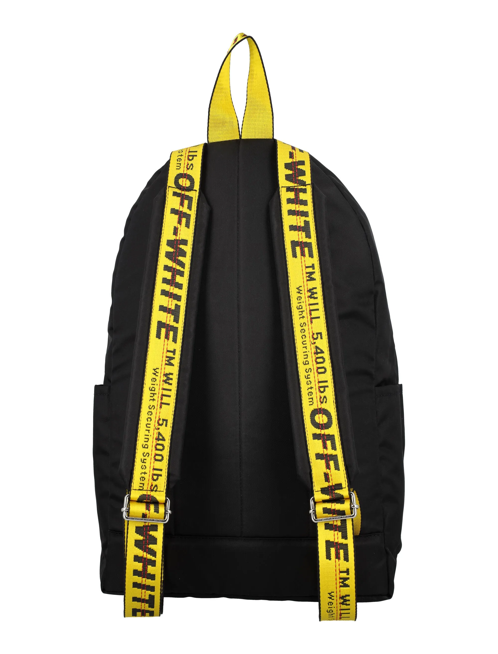 Off-White Logo Printed Zip-Up Backpack
