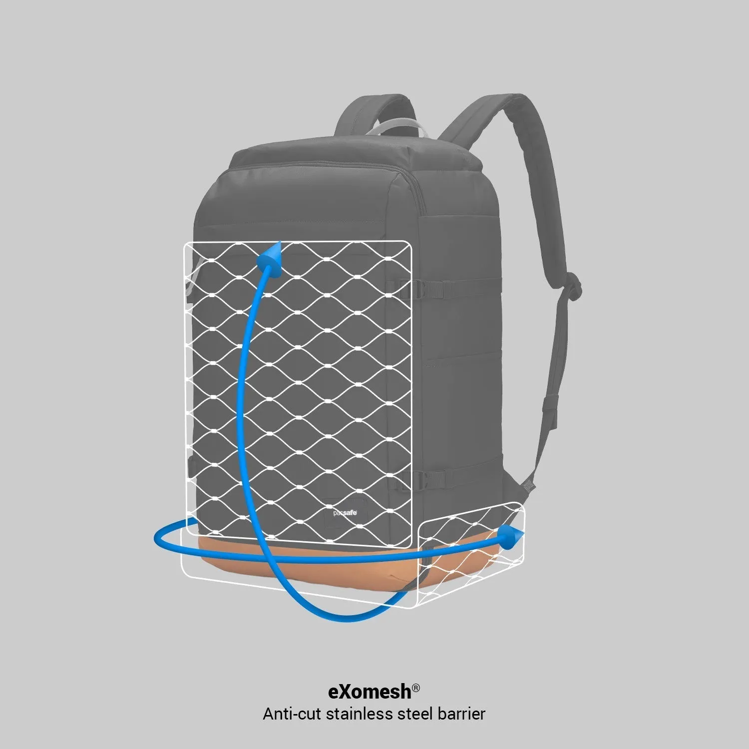 Pacsafe GO Anti-Theft Carry-on Backpack 44L - jet black