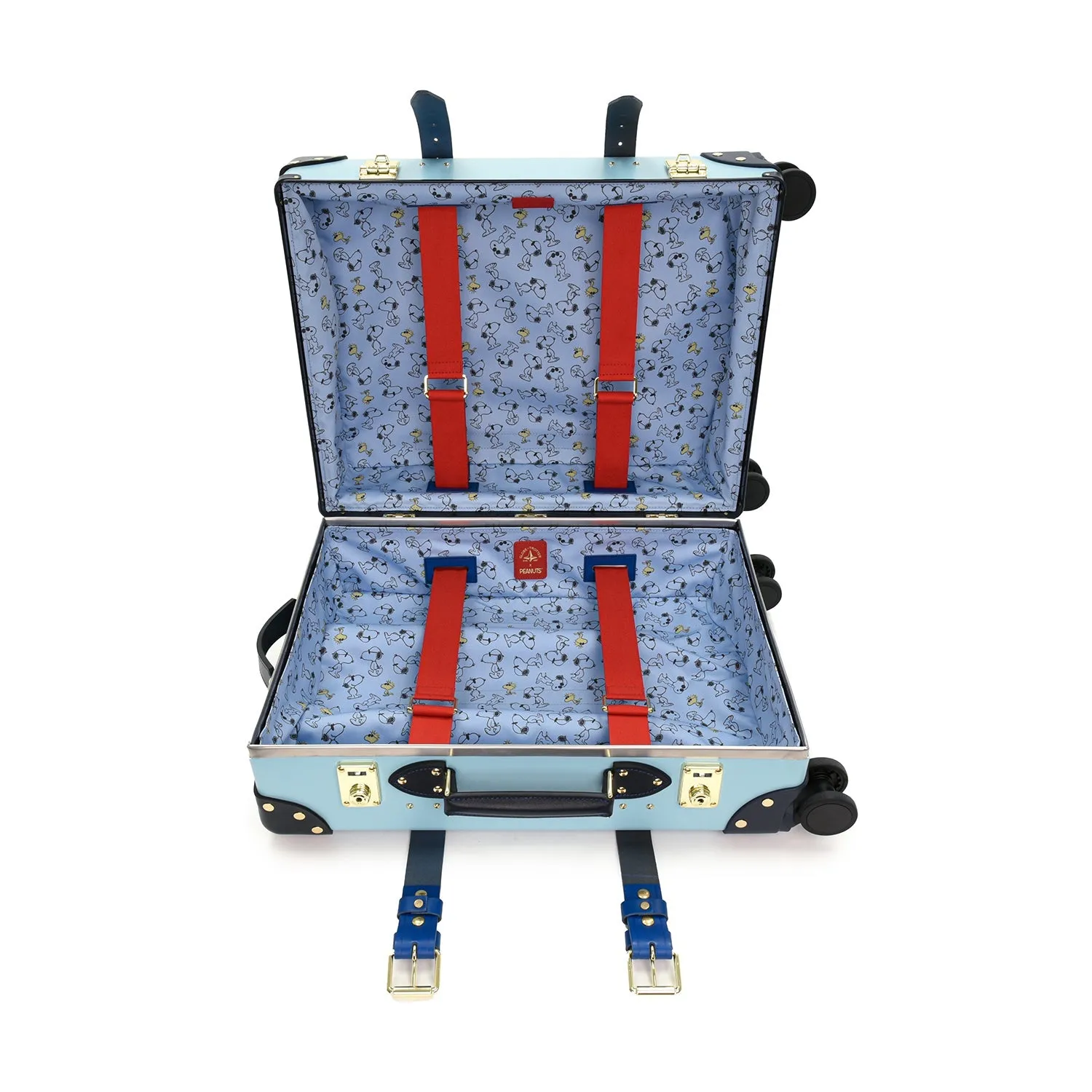 PEANUTS · Carry-On - 4 Wheels | Linus Blue/Red