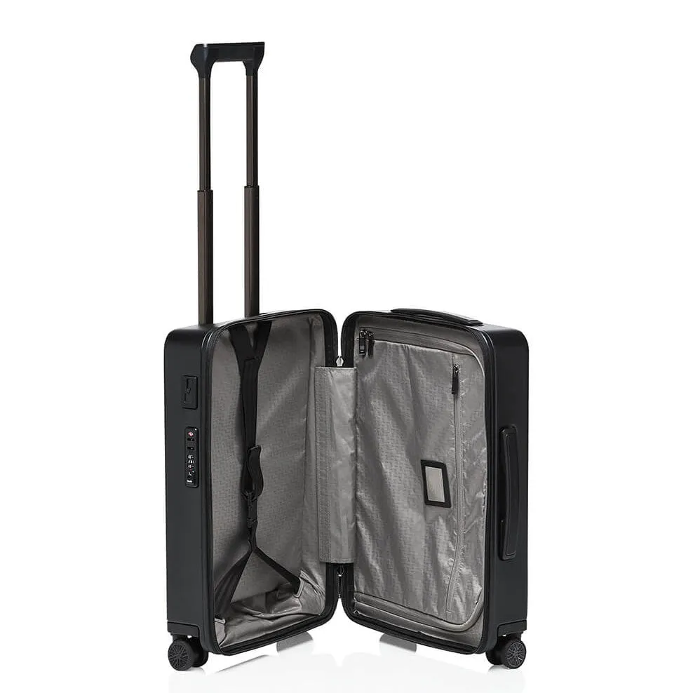 Porsche Design Roadster Hardside 21" Spinner - Matte Black