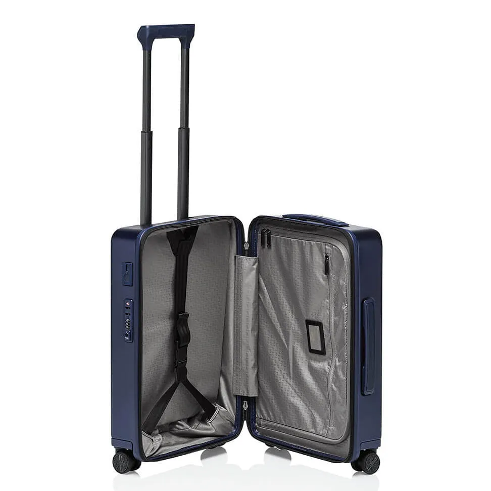 Porsche Design Roadster Hardside 21" Spinner - Matte Dark Blue