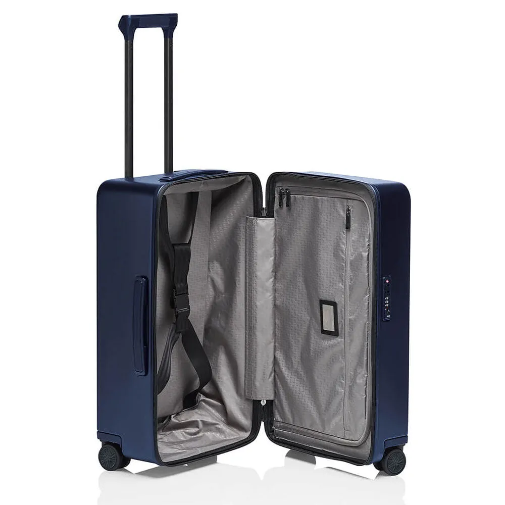 Porsche Design Roadster Hardside 26" Spinner Trunk - Matte Blue