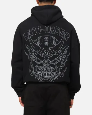 The Anti Order Akuma Boxy Hoodie Black/Grey