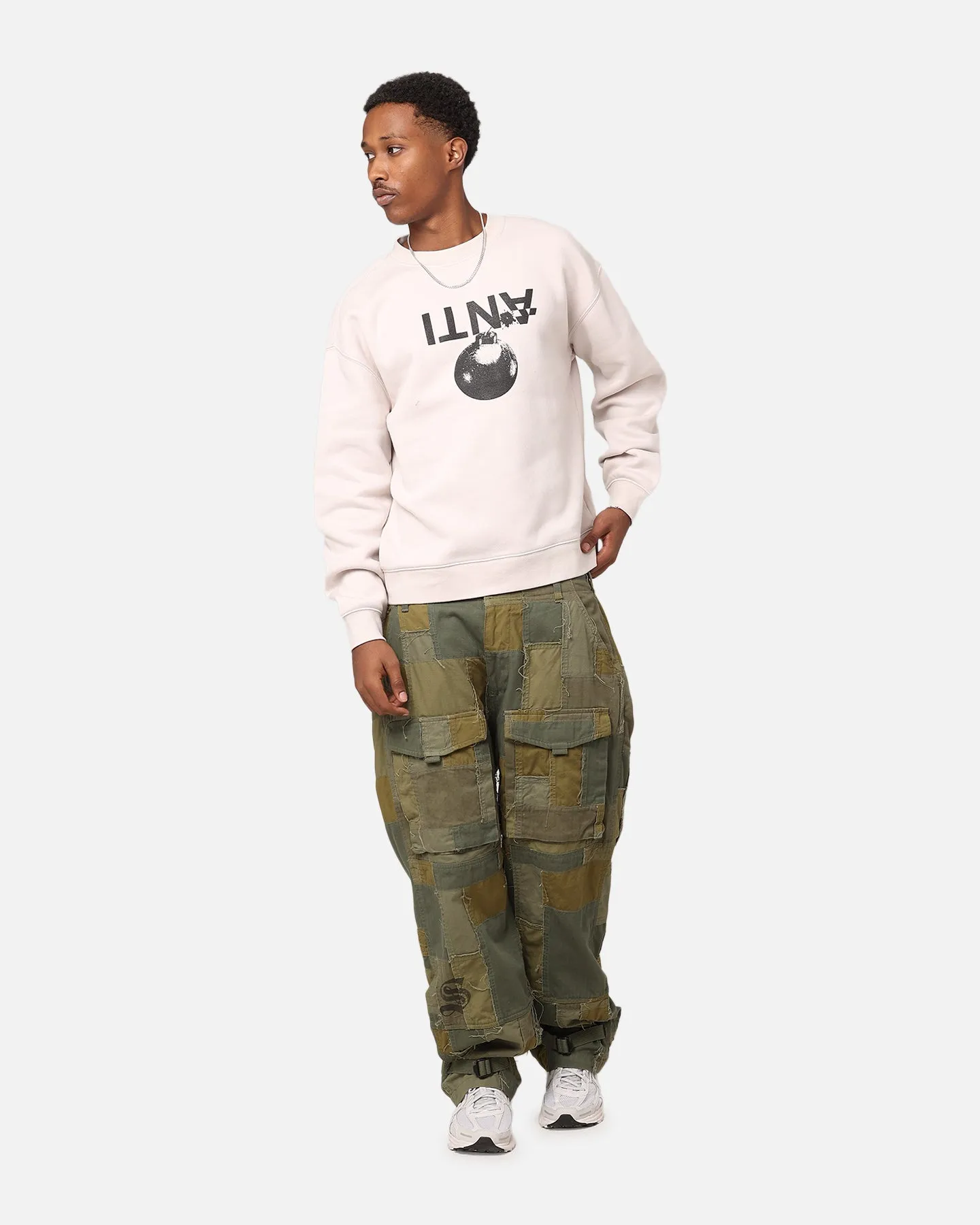 The Anti Order Explosive Crewneck Bone