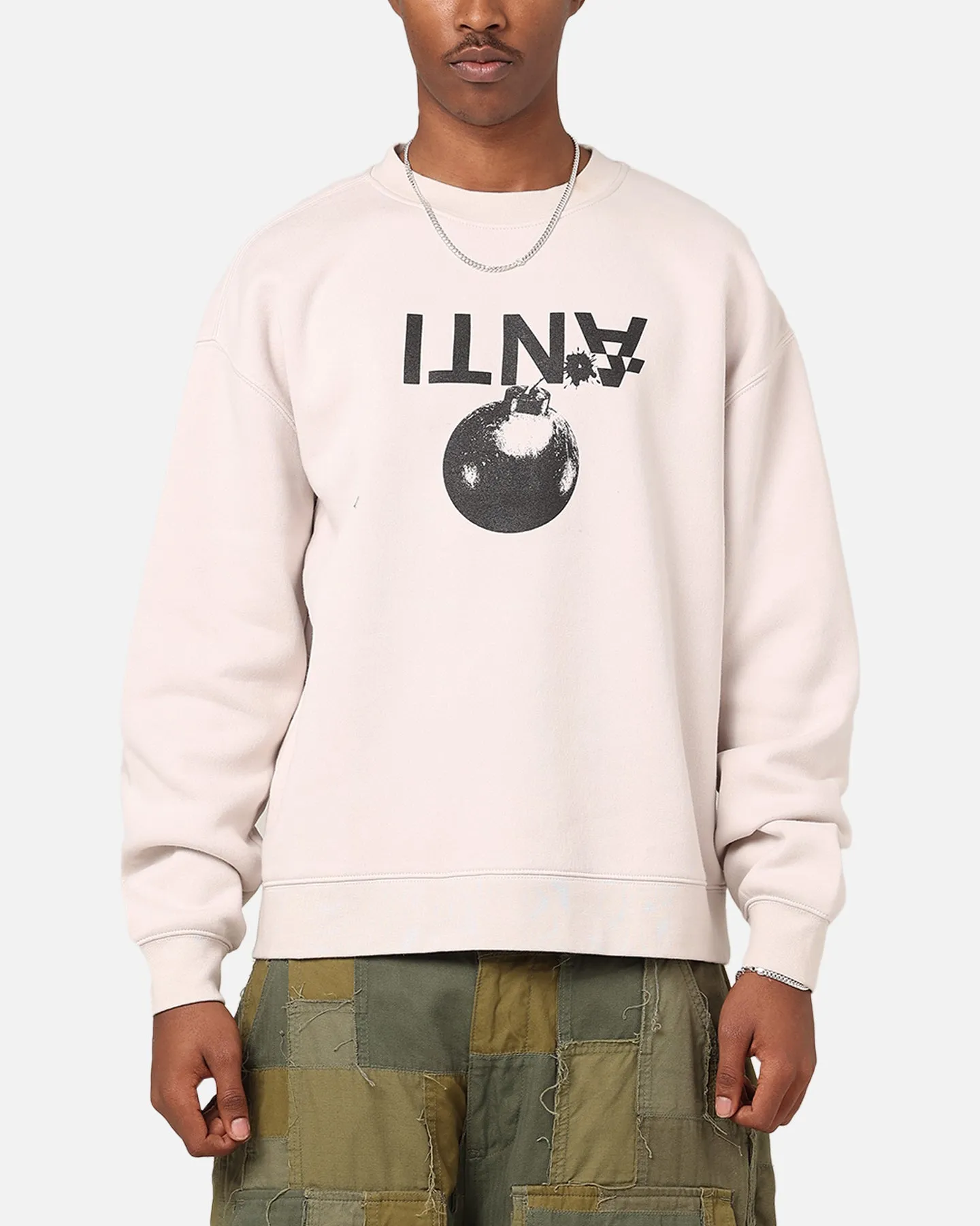 The Anti Order Explosive Crewneck Bone