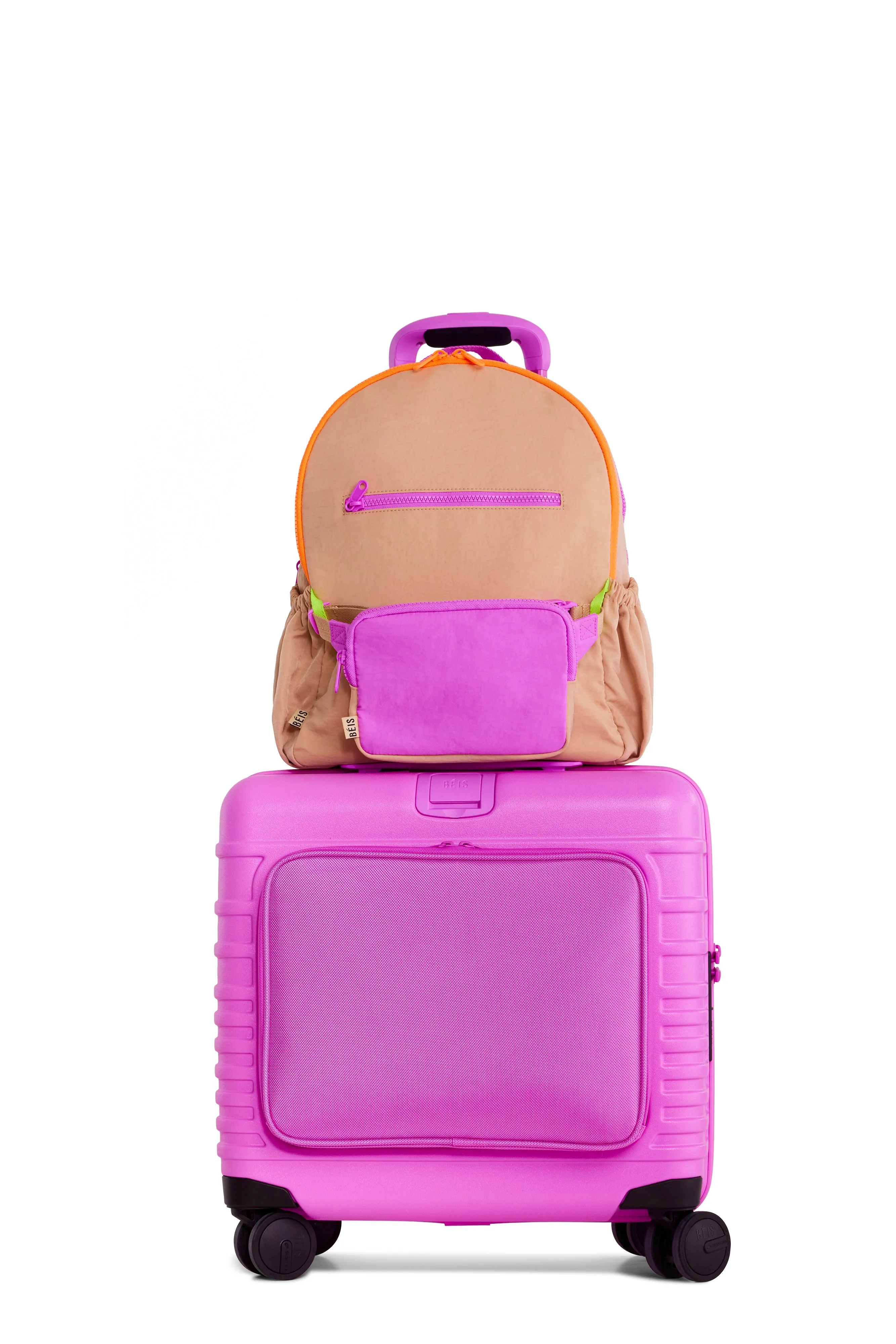 The Kids Backpack in Beige