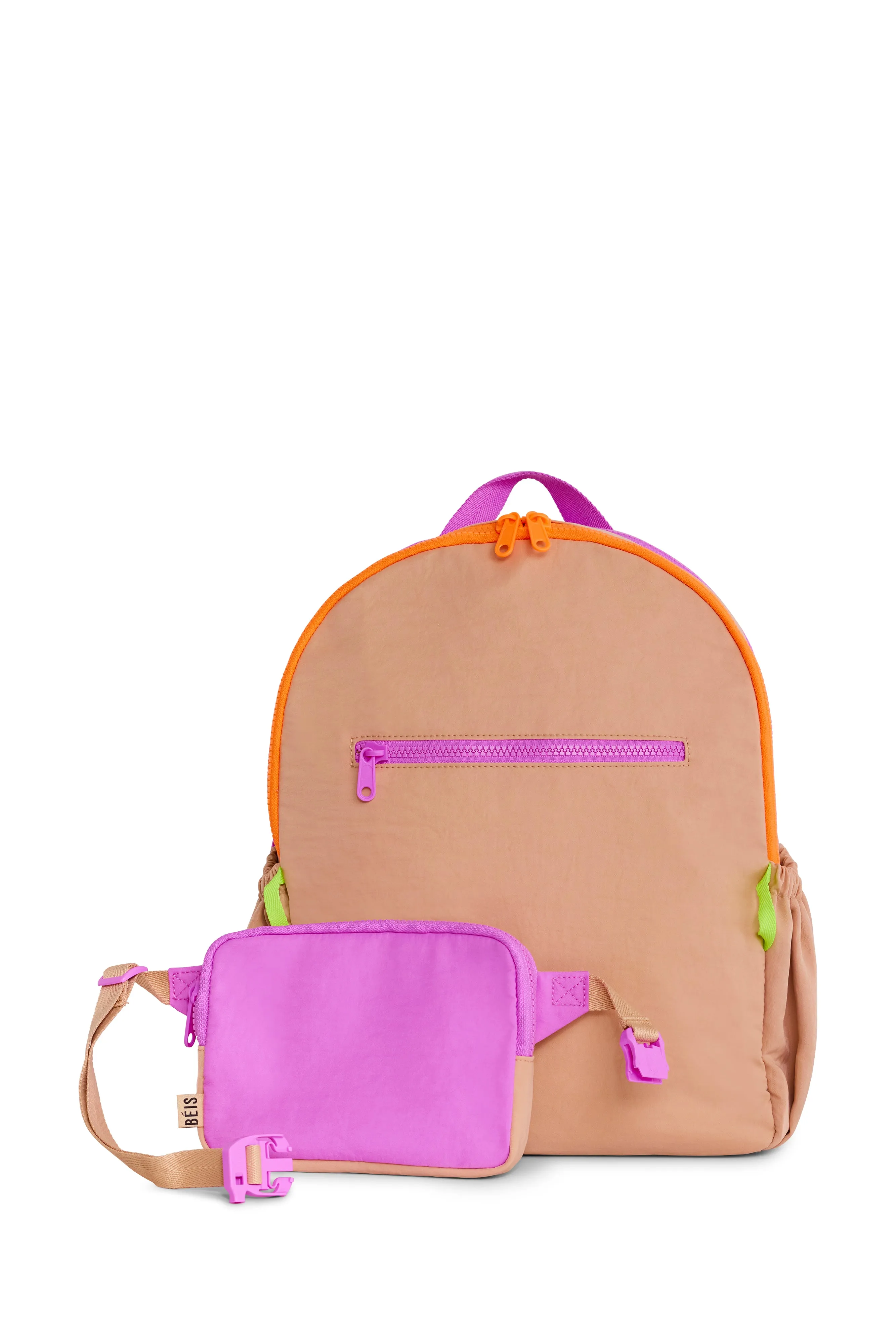 The Kids Backpack in Beige