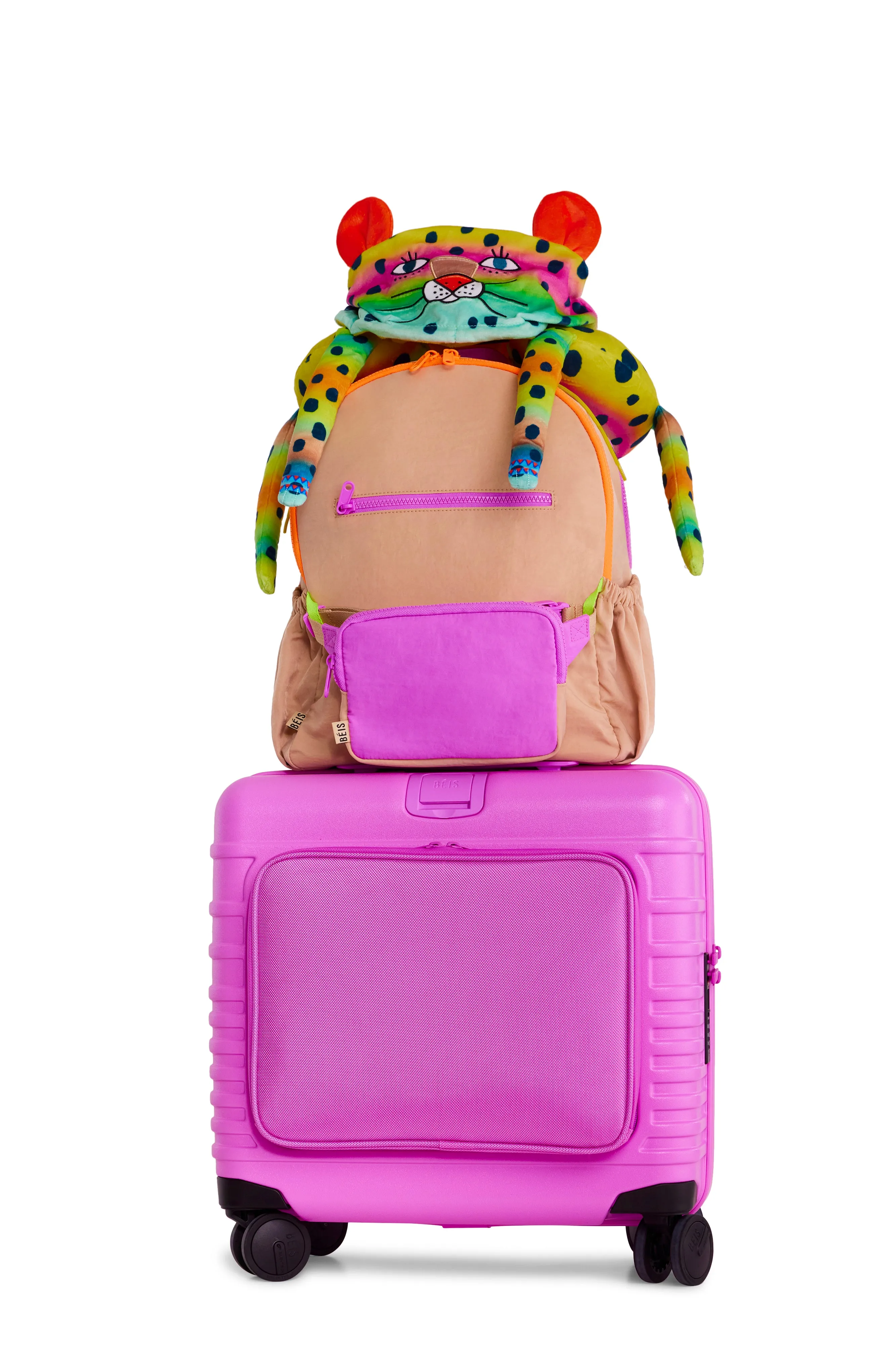 The Kids Backpack in Beige