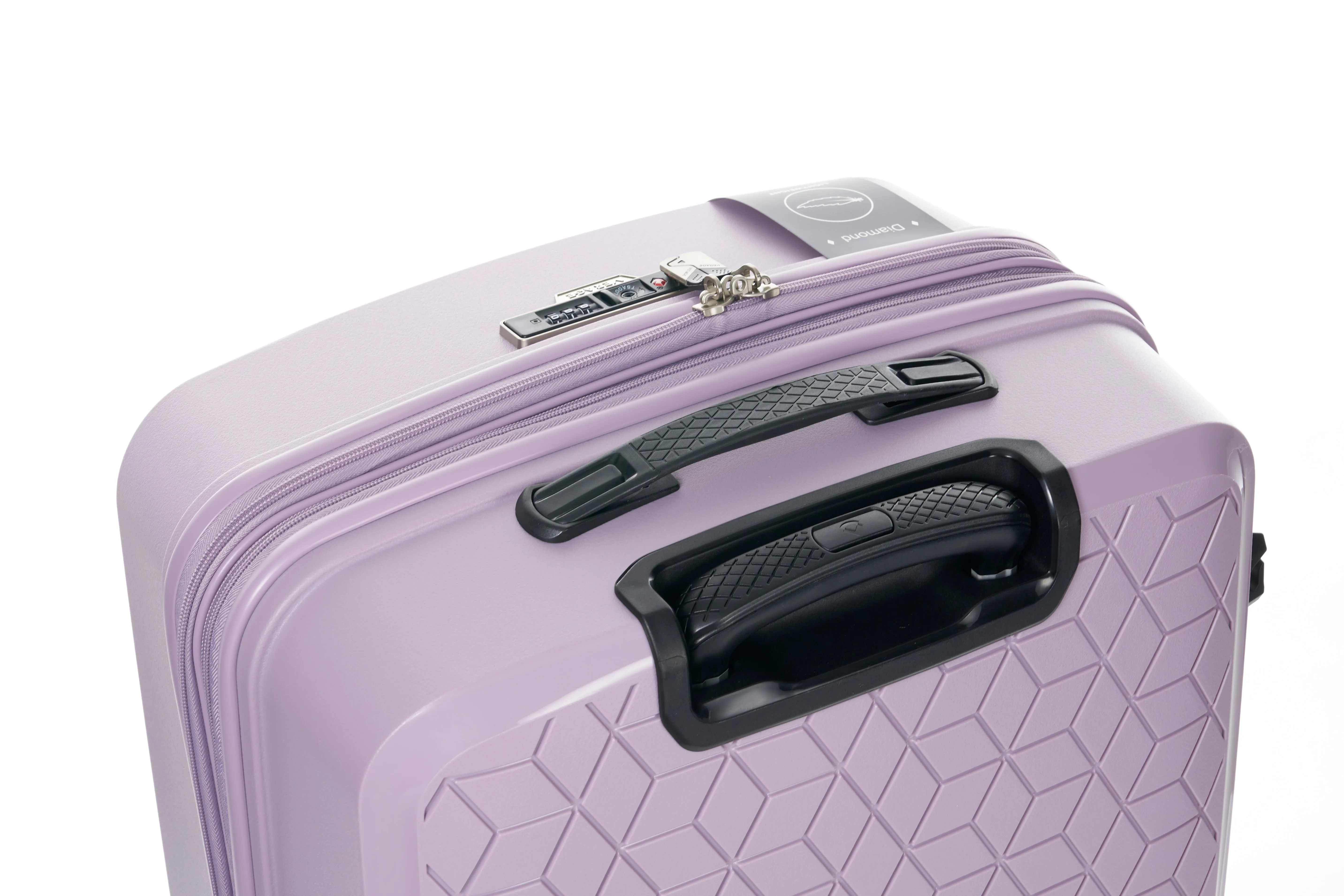 Verage Diamond Expandable 4 Wheel Spinner Luggage 24" Medium