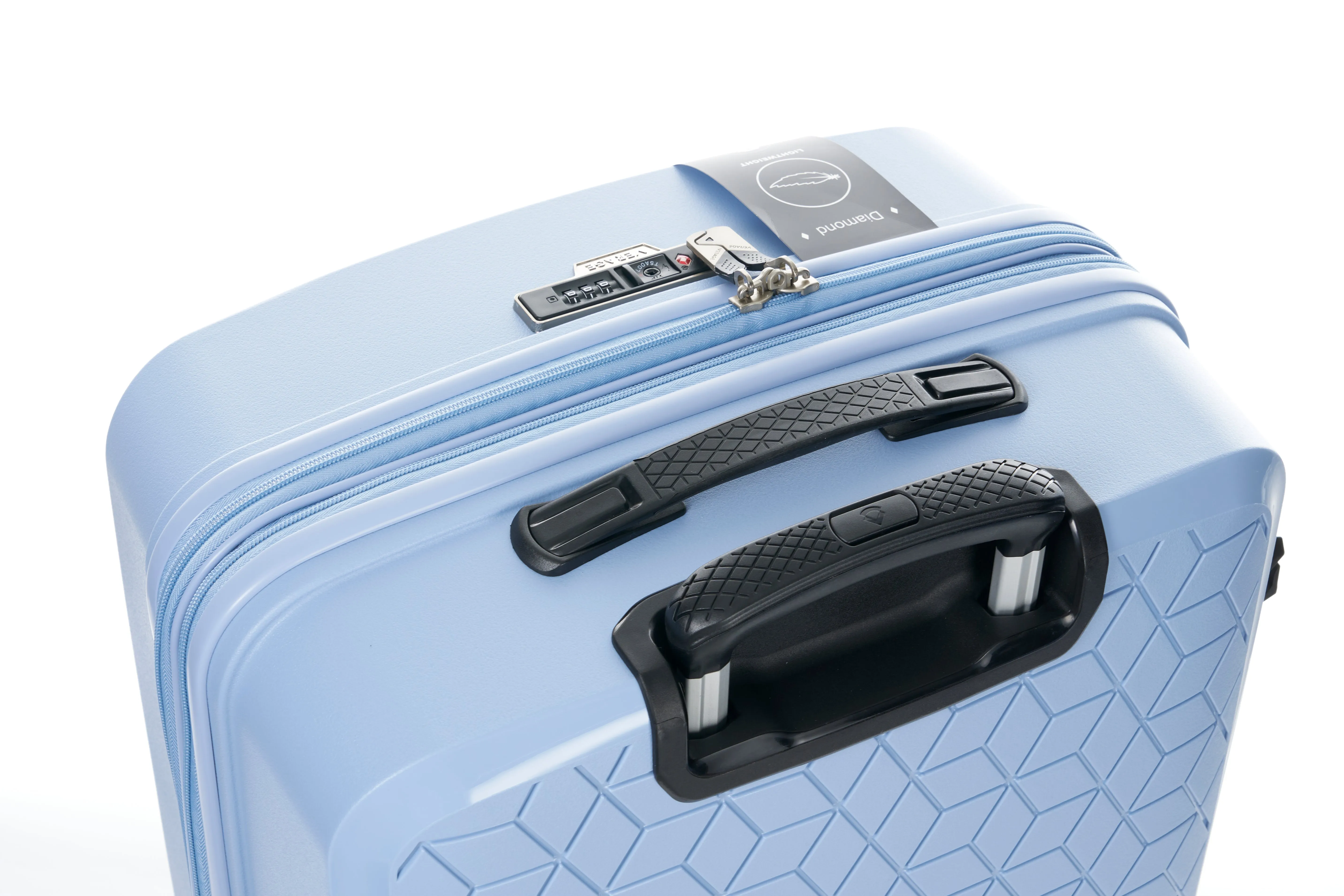 Verage Diamond Expandable 4 Wheel Spinner Luggage 24" Medium