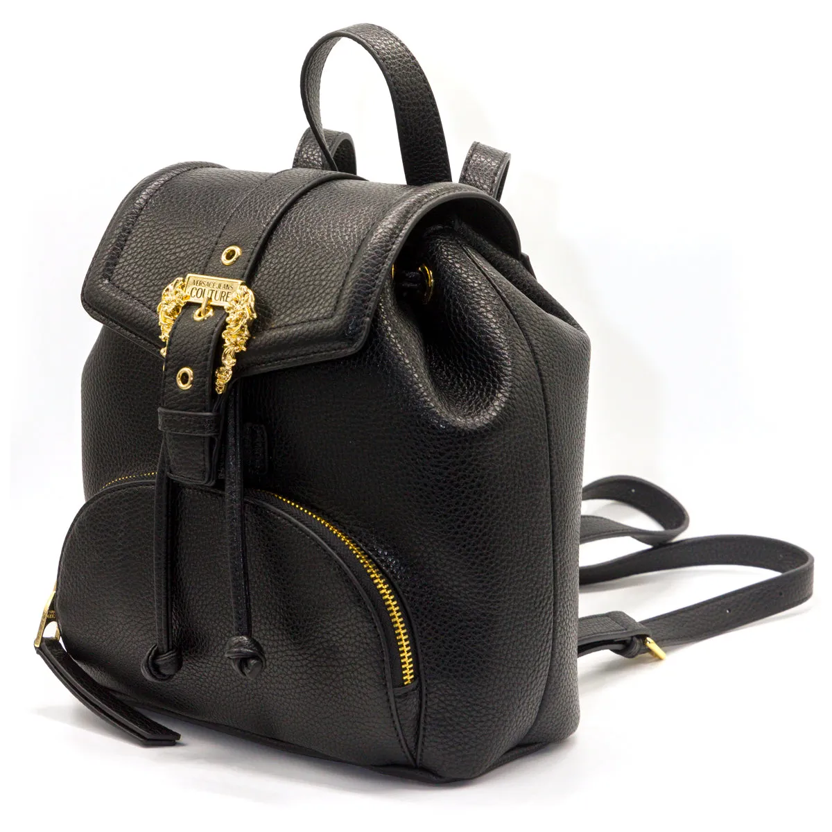 Versace Jeans Couture Barocco-Buckle Backpack