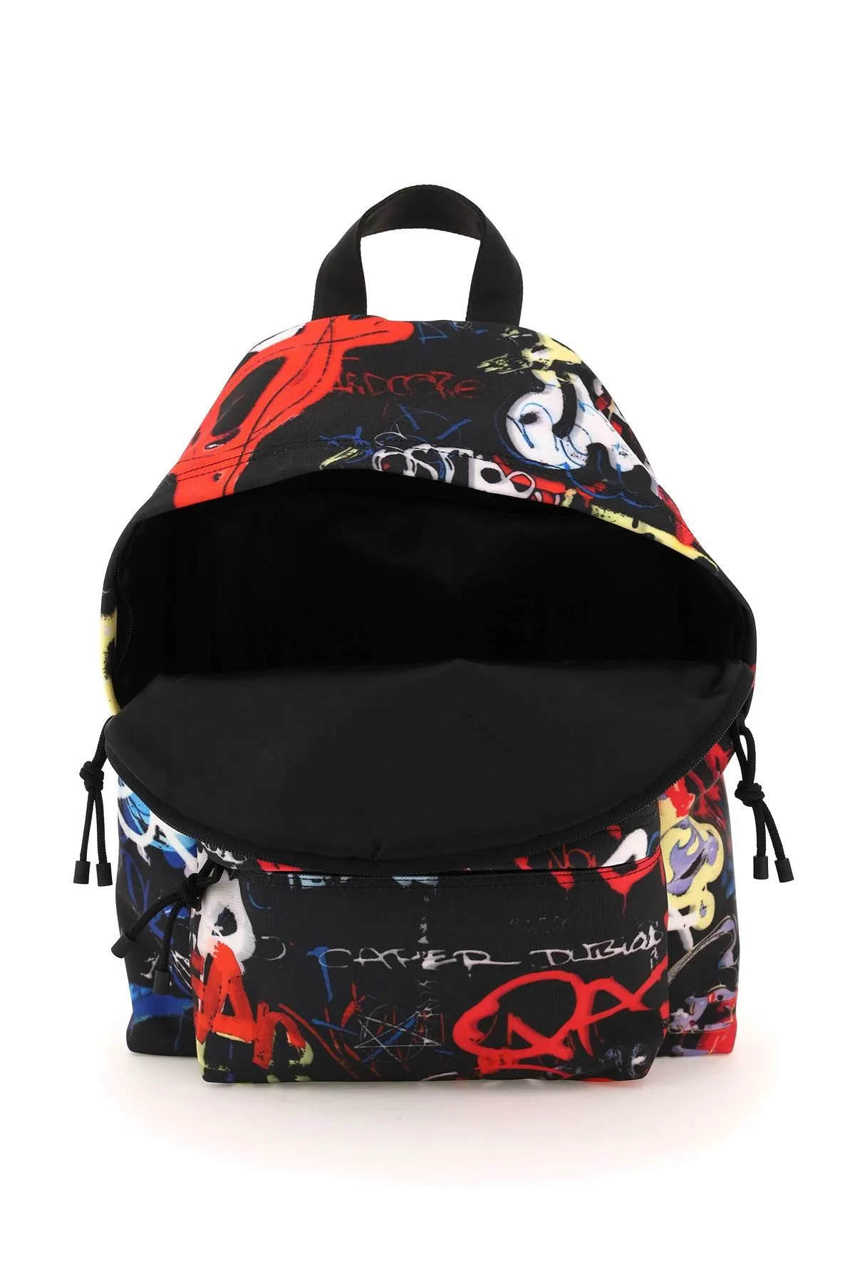 Vetements Allover Graffiti Print Zipped Backpack