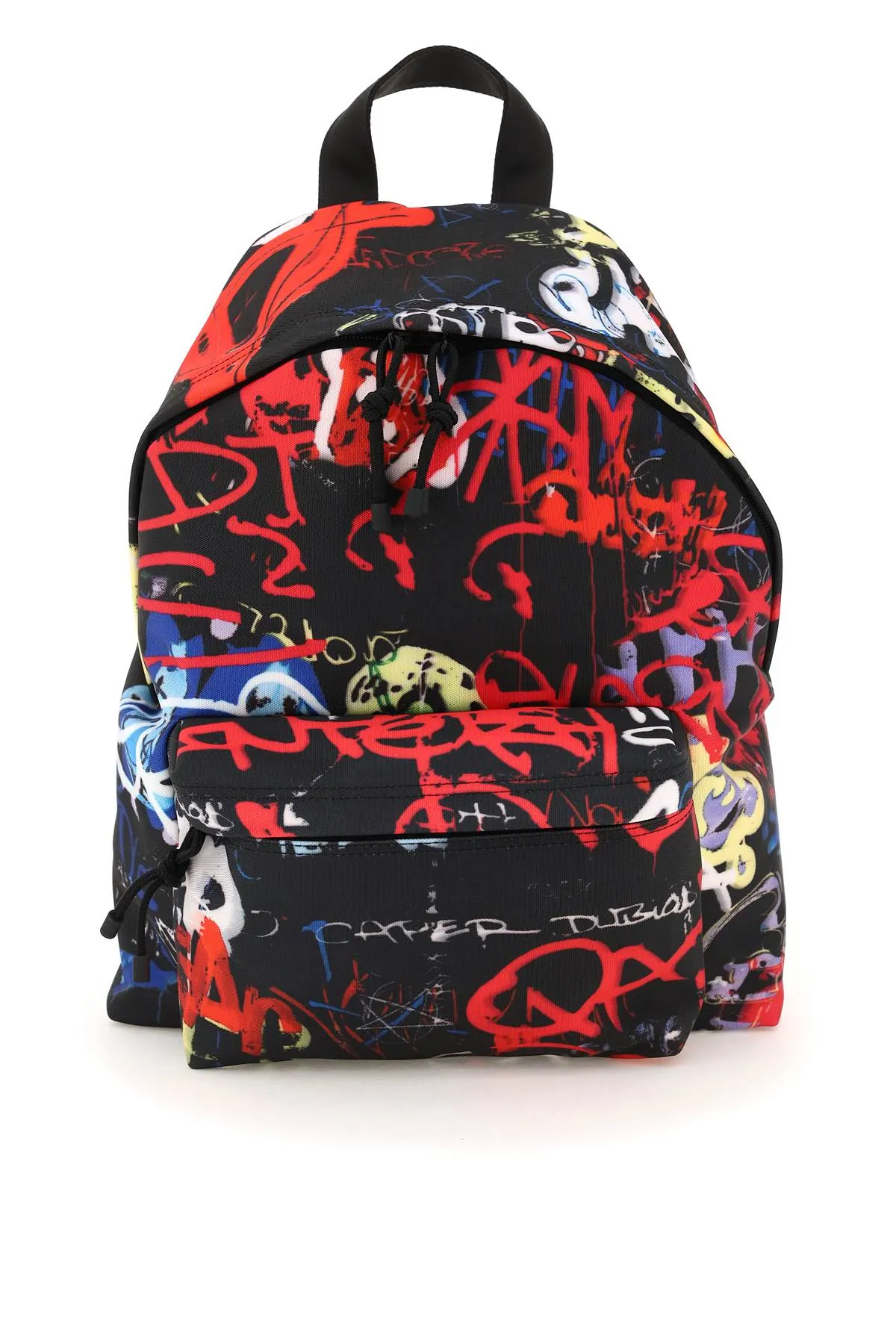 Vetements Allover Graffiti Print Zipped Backpack
