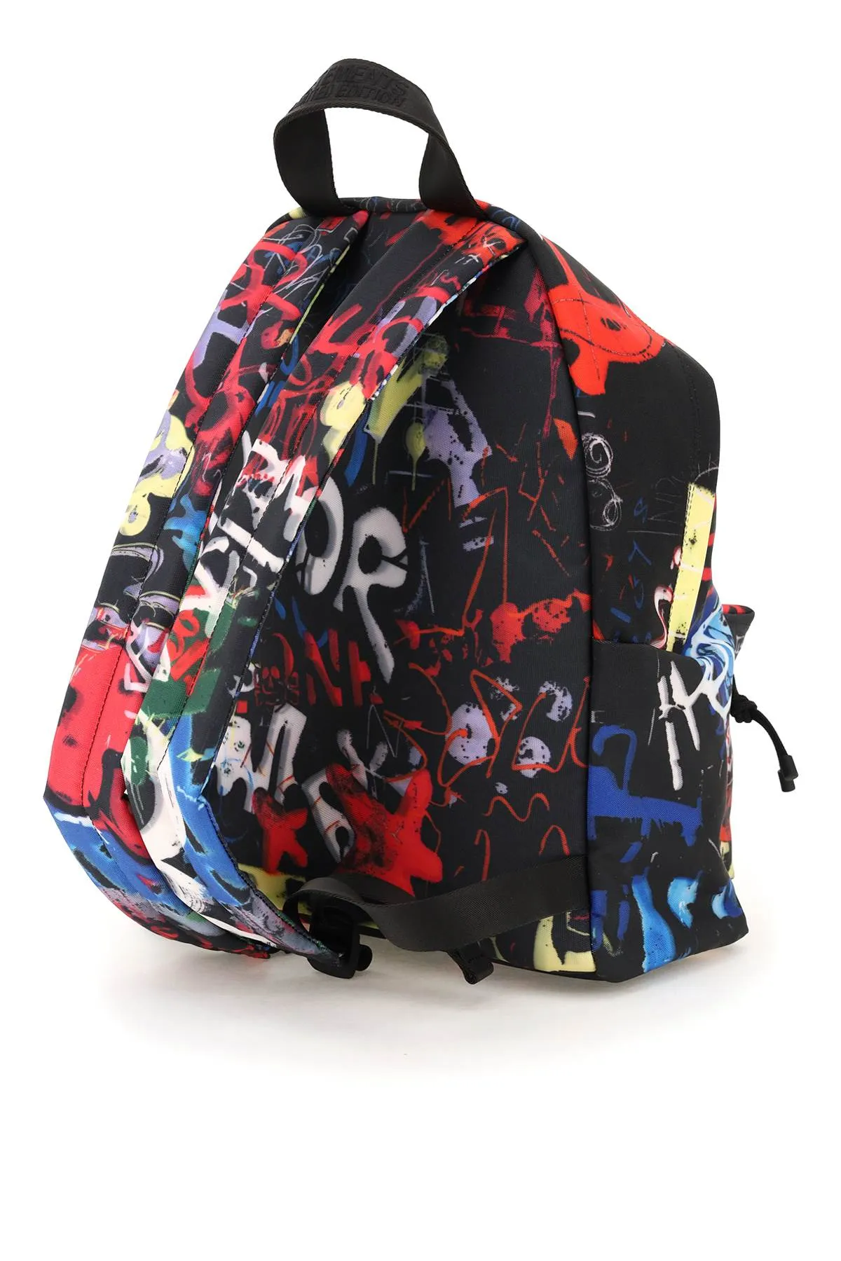 Vetements Allover Graffiti Print Zipped Backpack